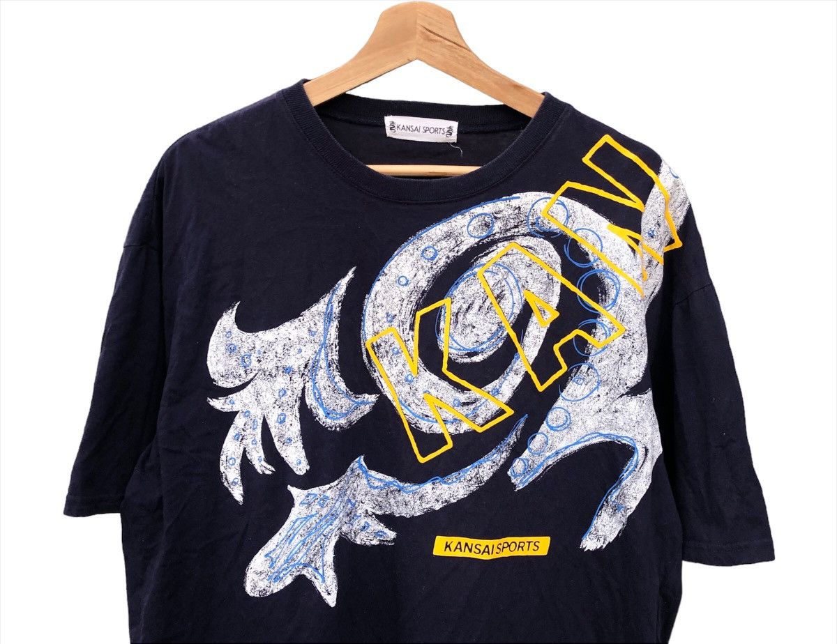 Yohji Yamamoto Kansai Sports Over print tees Size US L / EU 52-54 / 3 - 2 Thumbnail