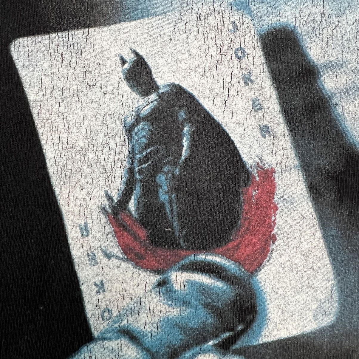 DC Comics Vintage 2008 The Dark Knight T Shirt Joker Movie Promo Tee Size US L / EU 52-54 / 3 - 3 Thumbnail