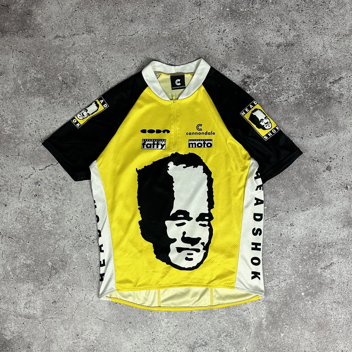 Vintage Cannondale Headshok Fatty Coda rare cycling jersey