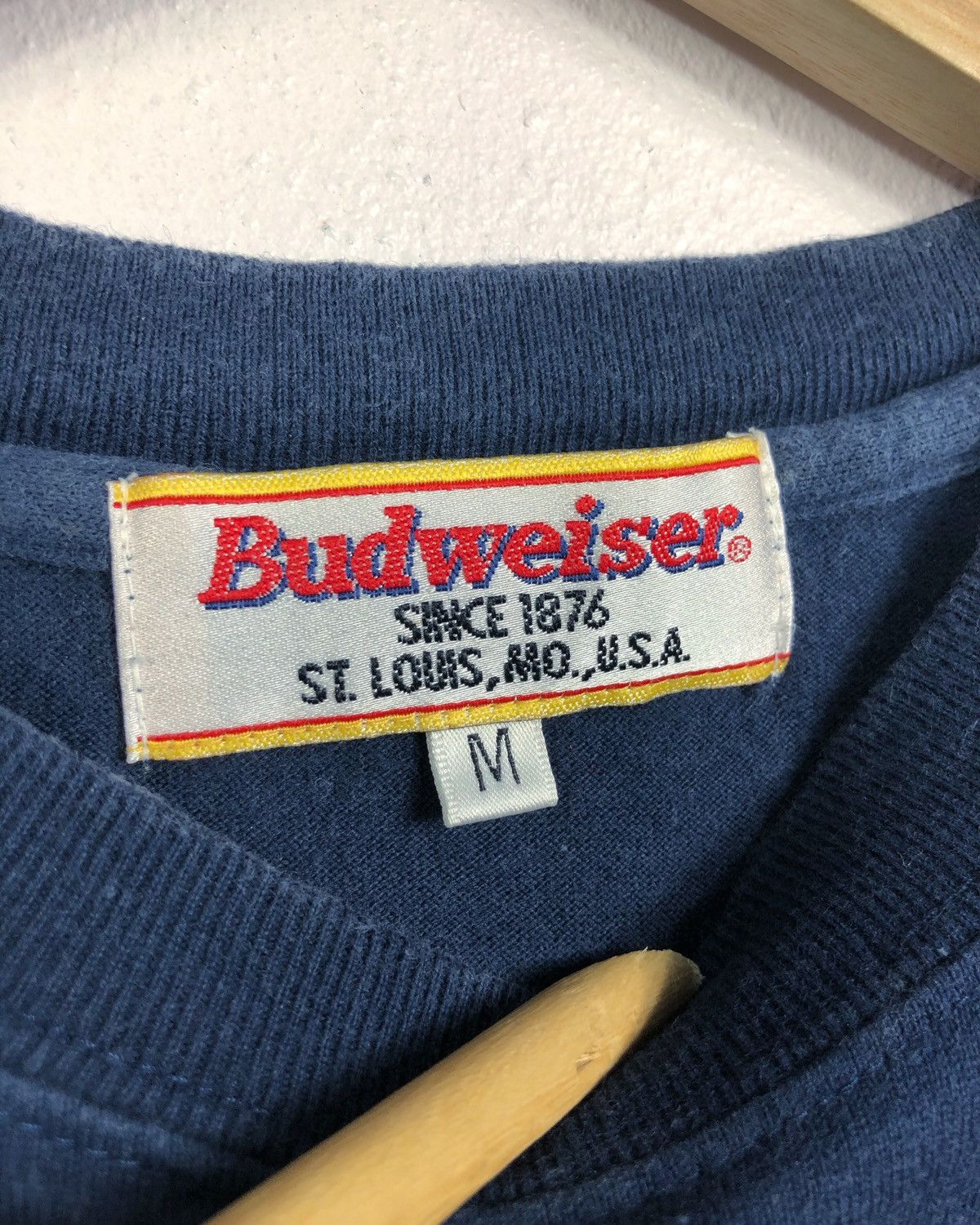 Budweiser Rare Vintage Budweiser Tees Size US M / EU 48-50 / 2 - 9 Thumbnail