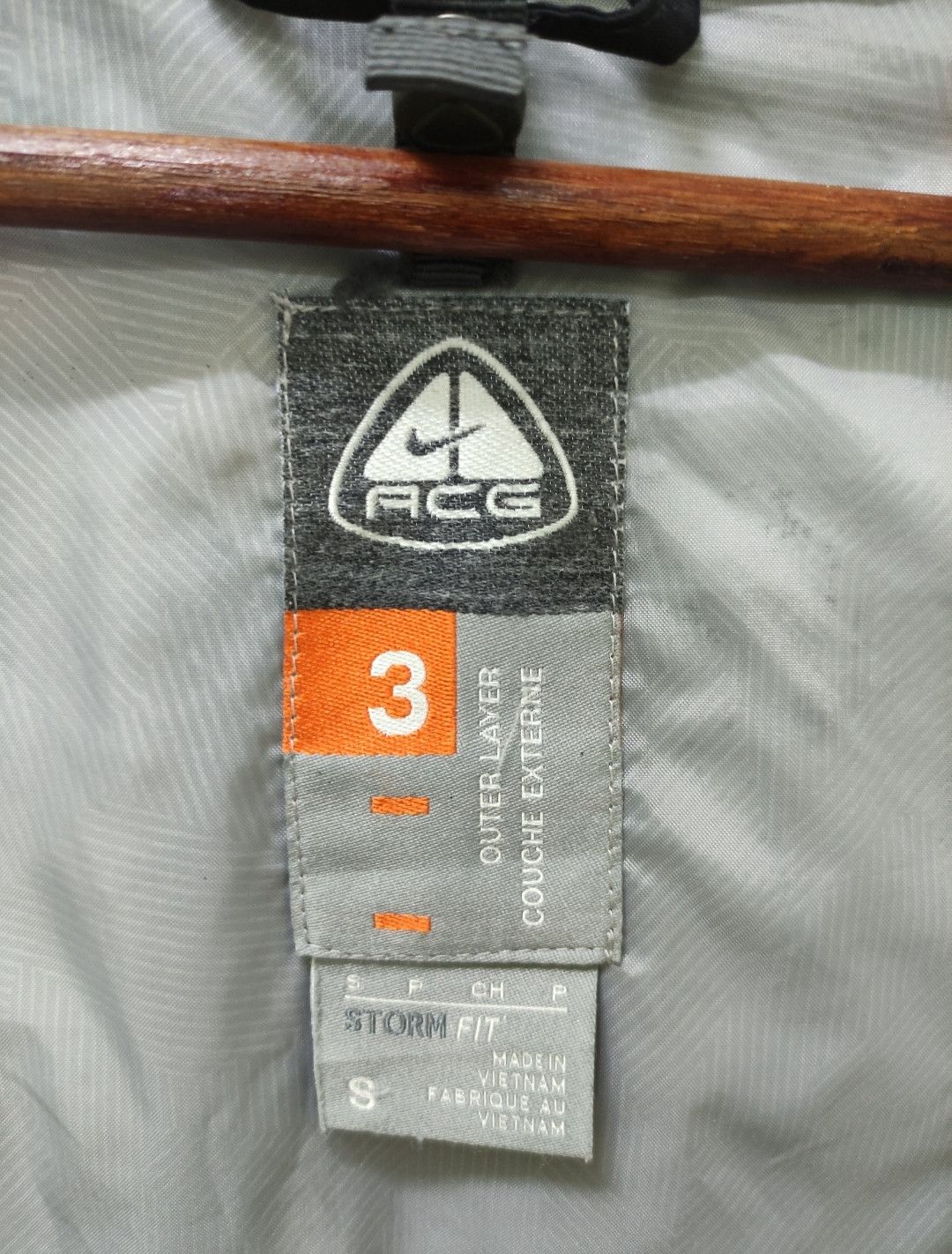 Nike ACG × Vintage Vintage Nike ACG Hoodie Jacket Size US S / EU 44-46 / 1 - 18 Thumbnail