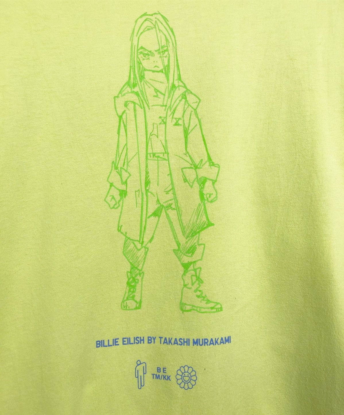 Billie Eilish Rare Billie Eilish X Takashi Murakami X Uniqlo Sketch Tees Size US L / EU 52-54 / 3 - 3 Thumbnail