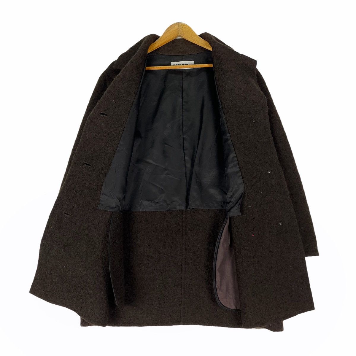 Issey Miyake 🌟ISSEY MIYAKE Fluffy Hair Jacket Coats Size M / US 6-8 / IT 42-44 - 7 Thumbnail