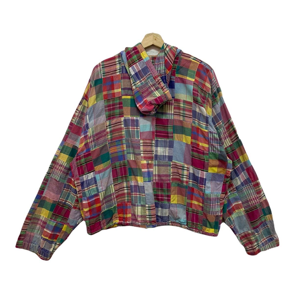 Beams Plus ART‼️CREATION CUBE JAPAN MULTICOLOUR PATCHWORK ZIPPER JACKET Size US XL / EU 56 / 4 - 2 Thumbnail