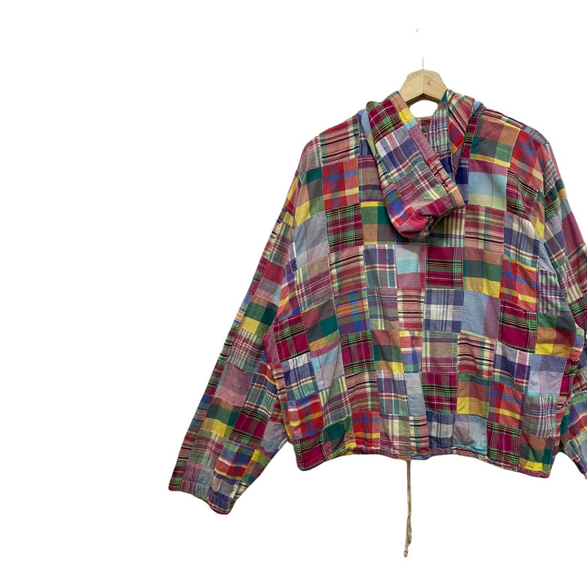 Beams Plus ART‼️CREATION CUBE JAPAN MULTICOLOUR PATCHWORK ZIPPER JACKET Size US XL / EU 56 / 4 - 12 Thumbnail