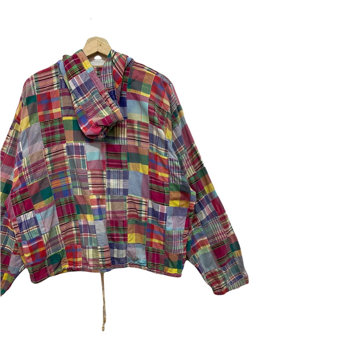 Beams Plus ART‼️CREATION CUBE JAPAN MULTICOLOUR PATCHWORK ZIPPER JACKET Size US XL / EU 56 / 4 - 7 Thumbnail