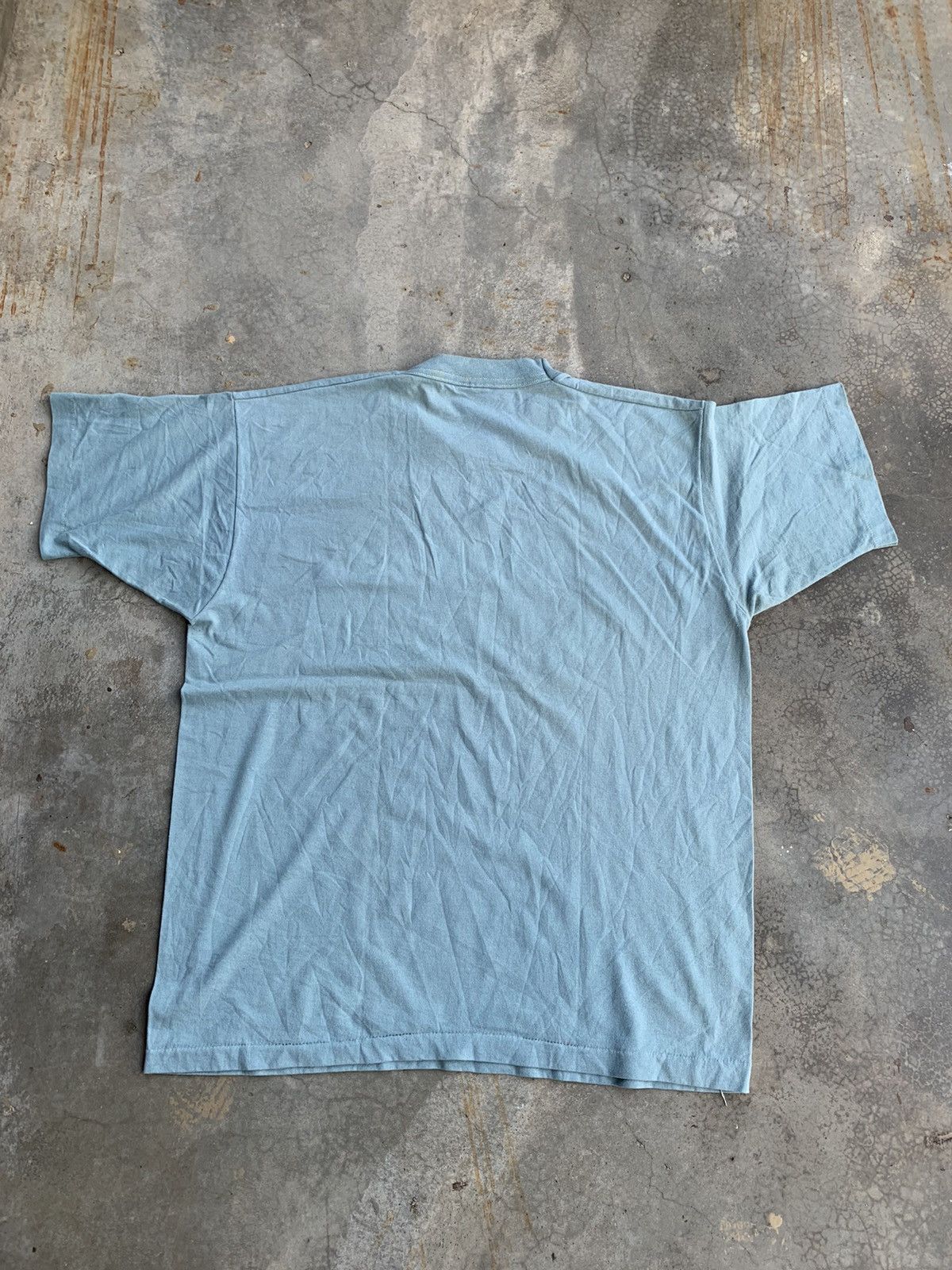 Fruit Of The Loom Vintage 90s Show me The Money Single Stich Tshirt Size US L / EU 52-54 / 3 - 2 Thumbnail