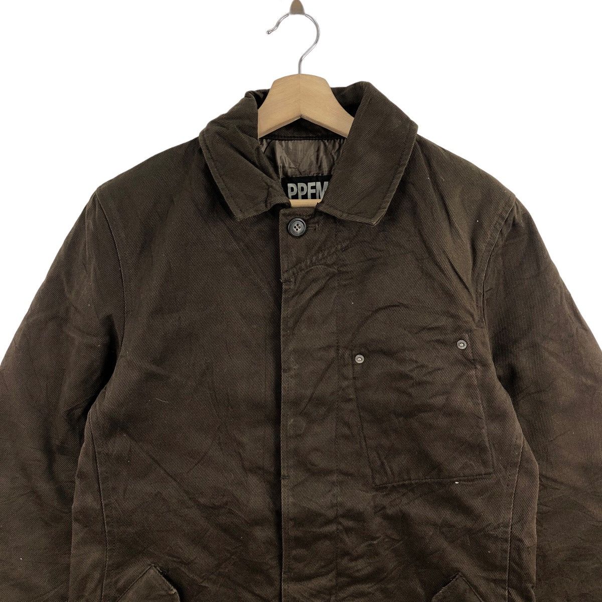 PPFM Vintage PPFM Heavy Jacket Military Design Japanese Brand Size US M / EU 48-50 / 2 - 2 Thumbnail