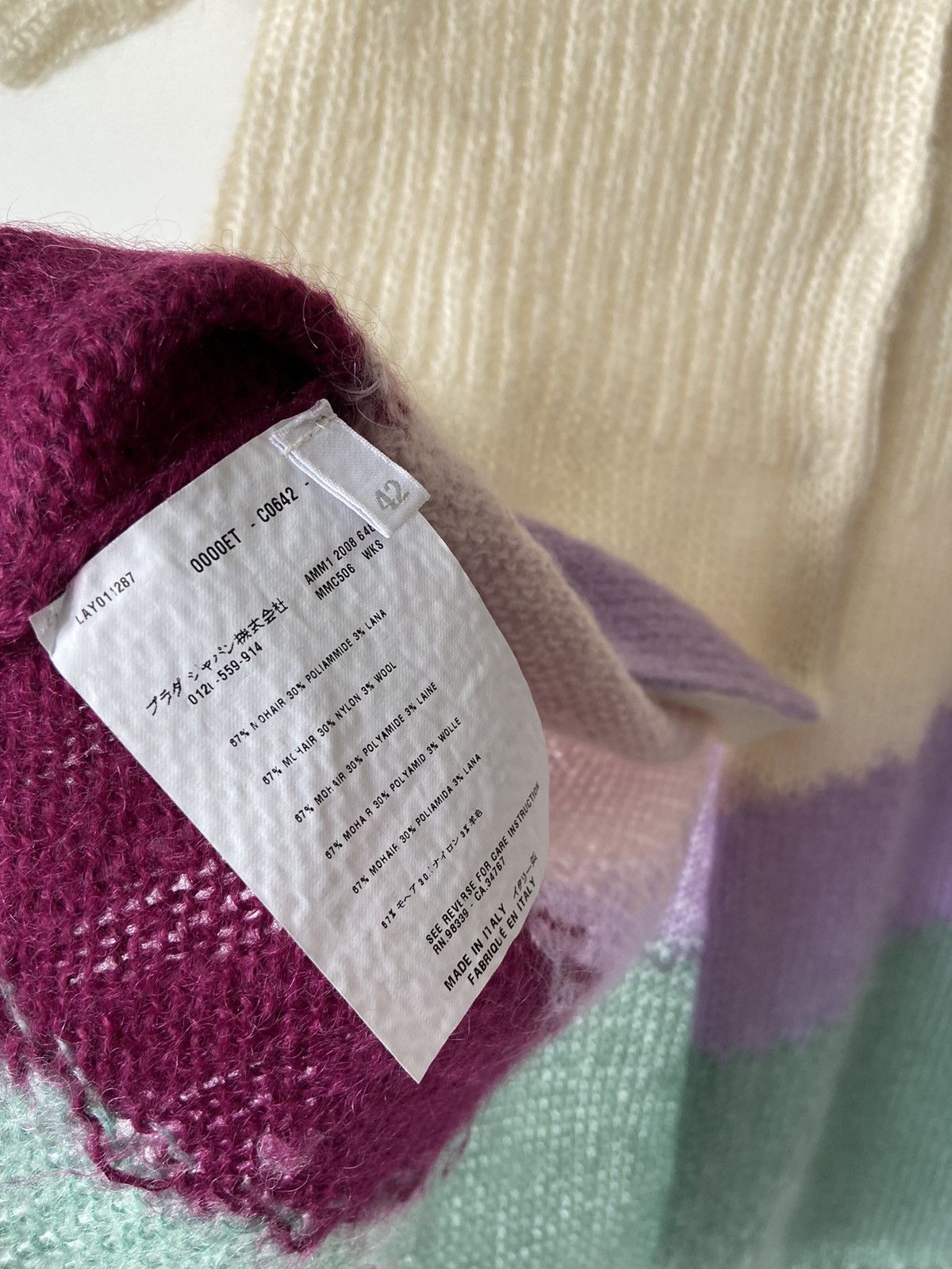 Miu Miu miu miu mohair cardigan Size M / US 6-8 / IT 42-44 - 3 Thumbnail