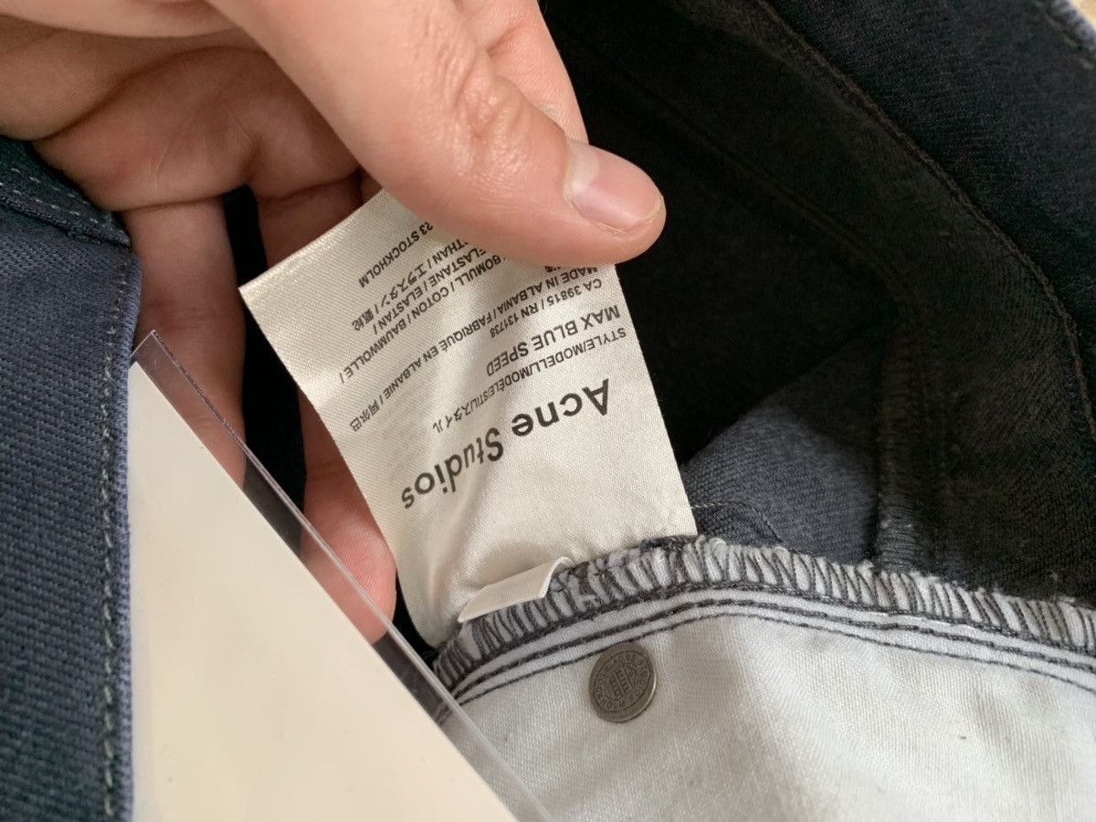 Acne Studios 28 x 34 Max Denim in Blue Speed Size US 28 / EU 44 - 11 Thumbnail