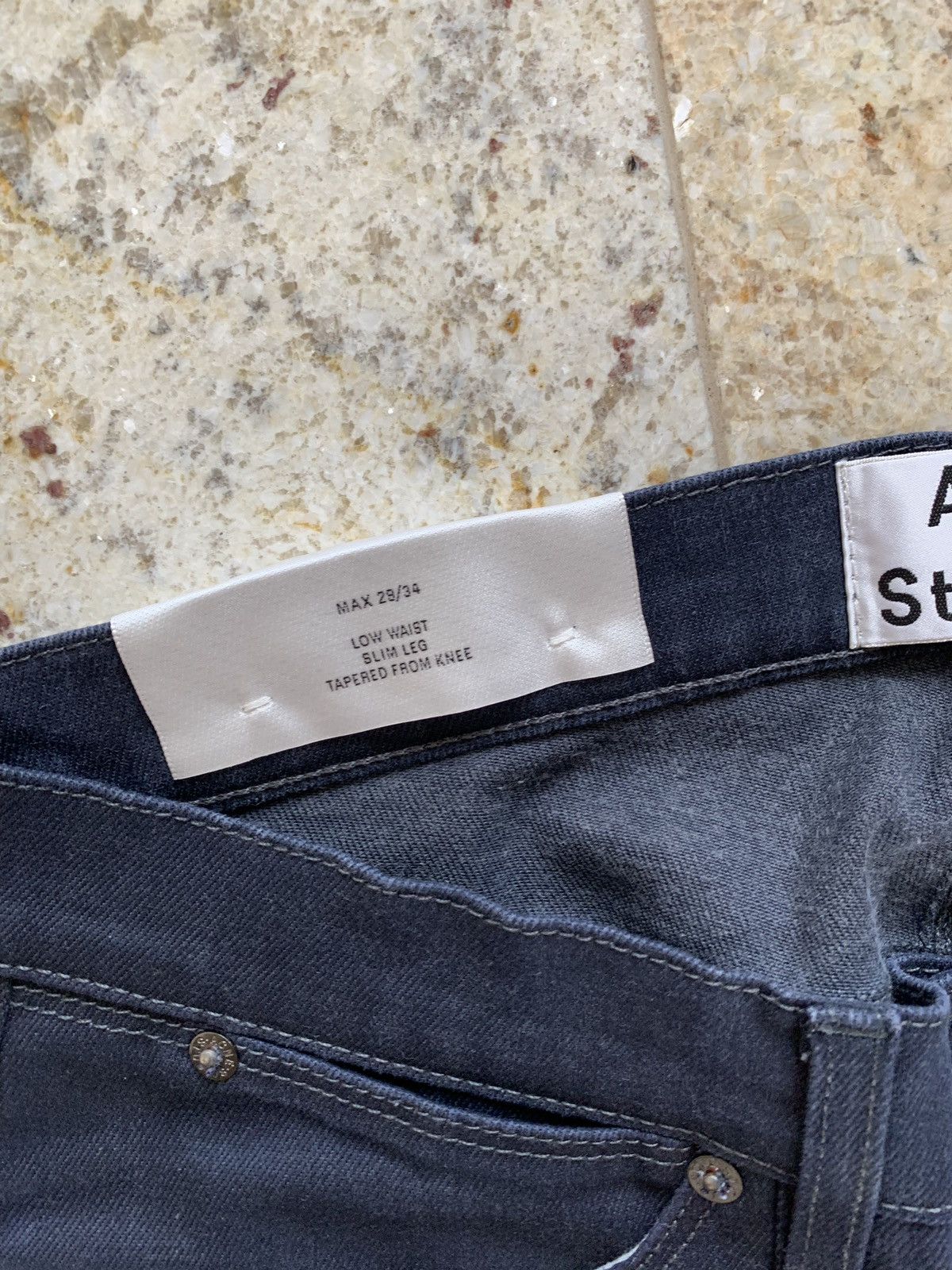 Acne Studios 28 x 34 Max Denim in Blue Speed Size US 28 / EU 44 - 9 Thumbnail