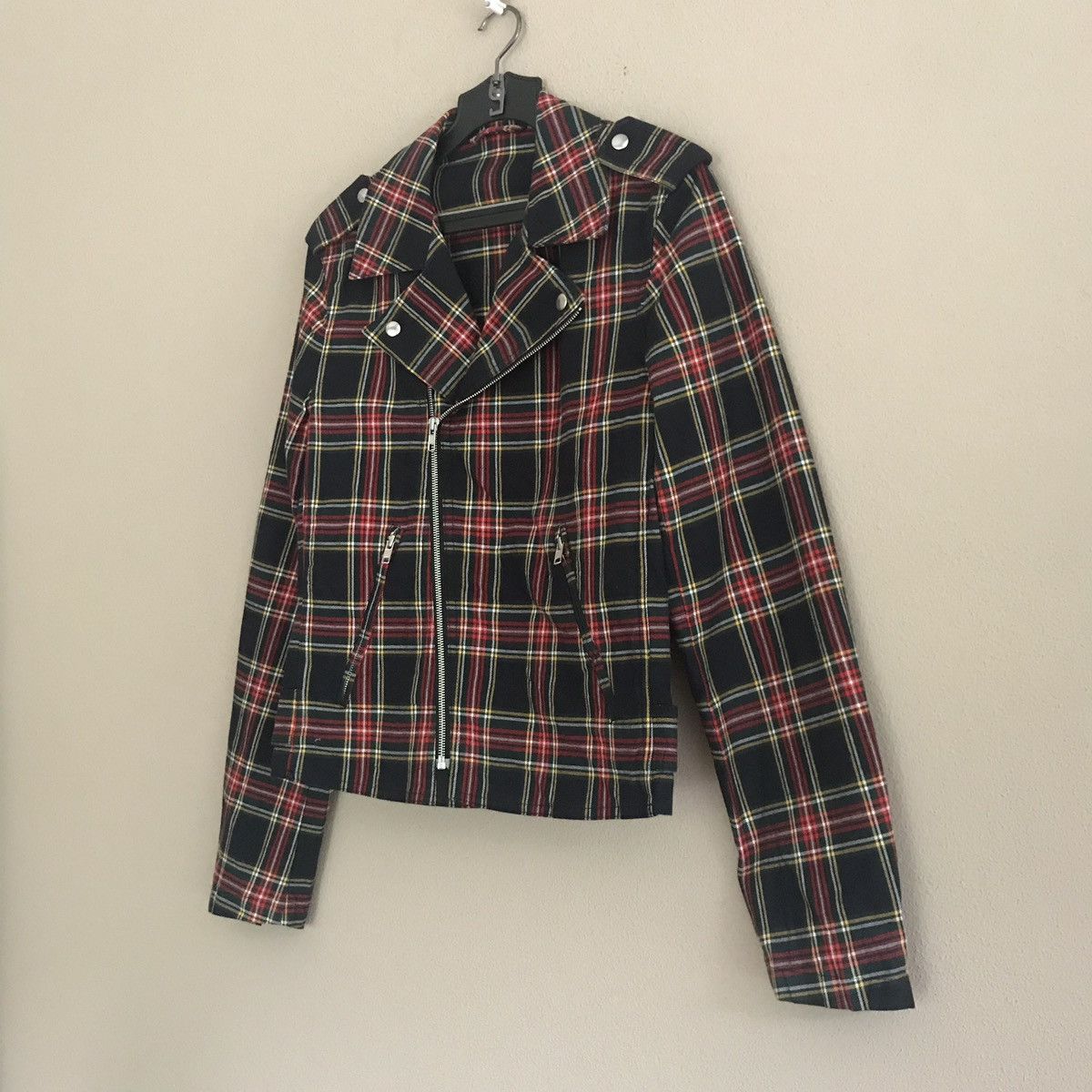 agnes b. ✨Agnes B Homme Red tartan Punk Jacket Size US S / EU 44-46 / 1 - 3 Thumbnail