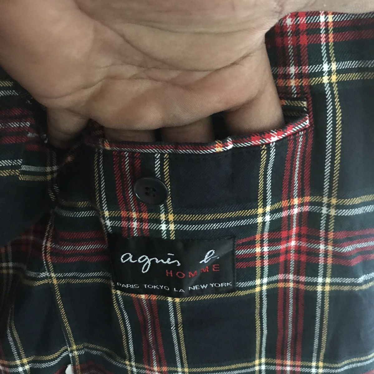 agnes b. ✨Agnes B Homme Red tartan Punk Jacket Size US S / EU 44-46 / 1 - 9 Thumbnail
