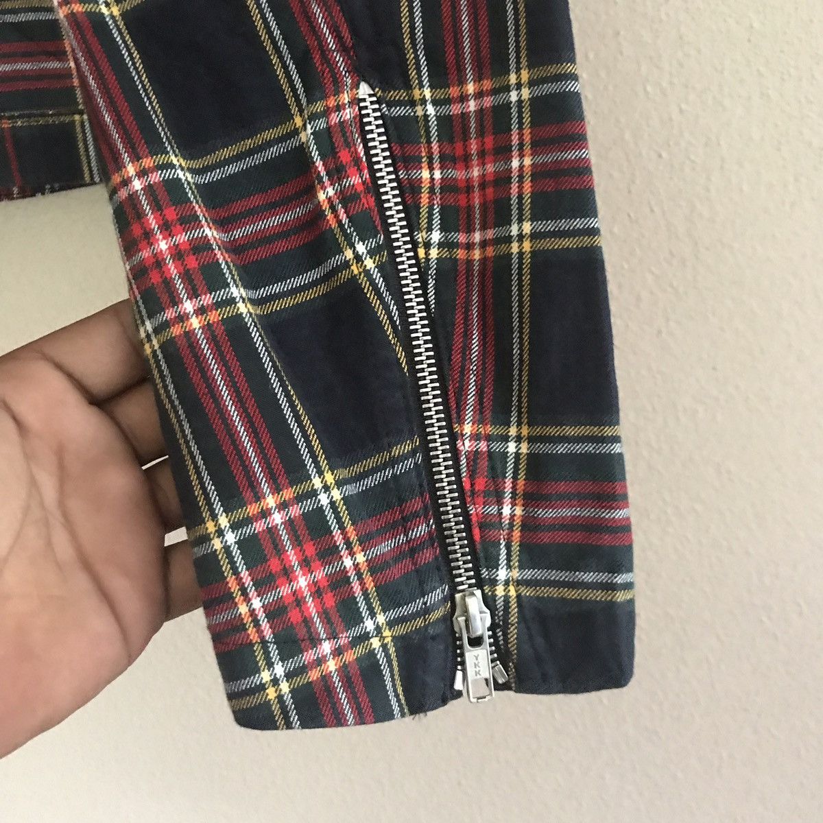 agnes b. ✨Agnes B Homme Red tartan Punk Jacket Size US S / EU 44-46 / 1 - 13 Thumbnail