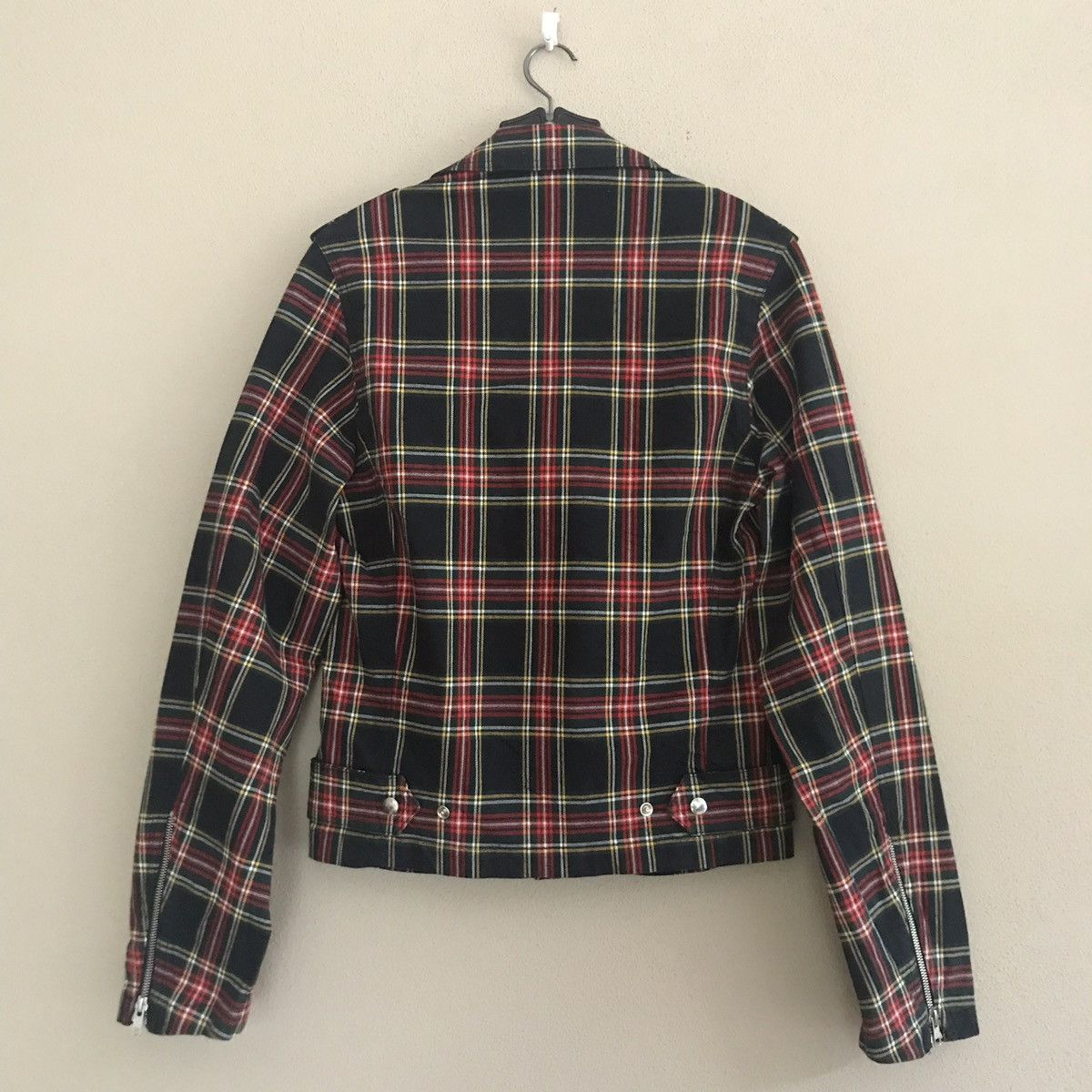agnes b. ✨Agnes B Homme Red tartan Punk Jacket Size US S / EU 44-46 / 1 - 2 Thumbnail