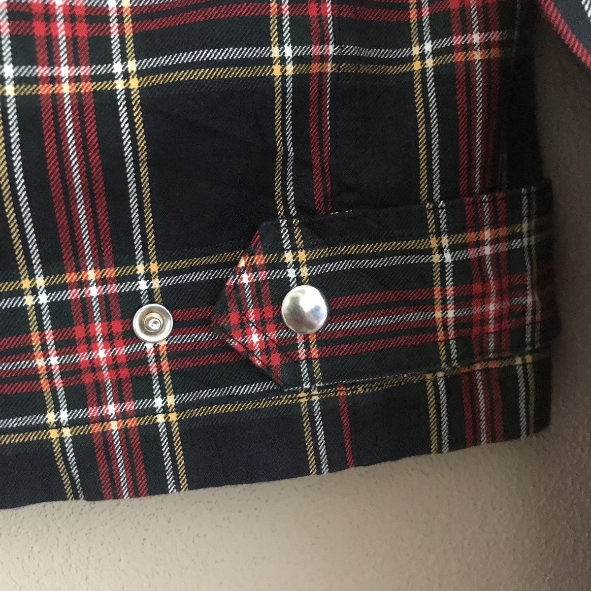agnes b. ✨Agnes B Homme Red tartan Punk Jacket Size US S / EU 44-46 / 1 - 7 Thumbnail