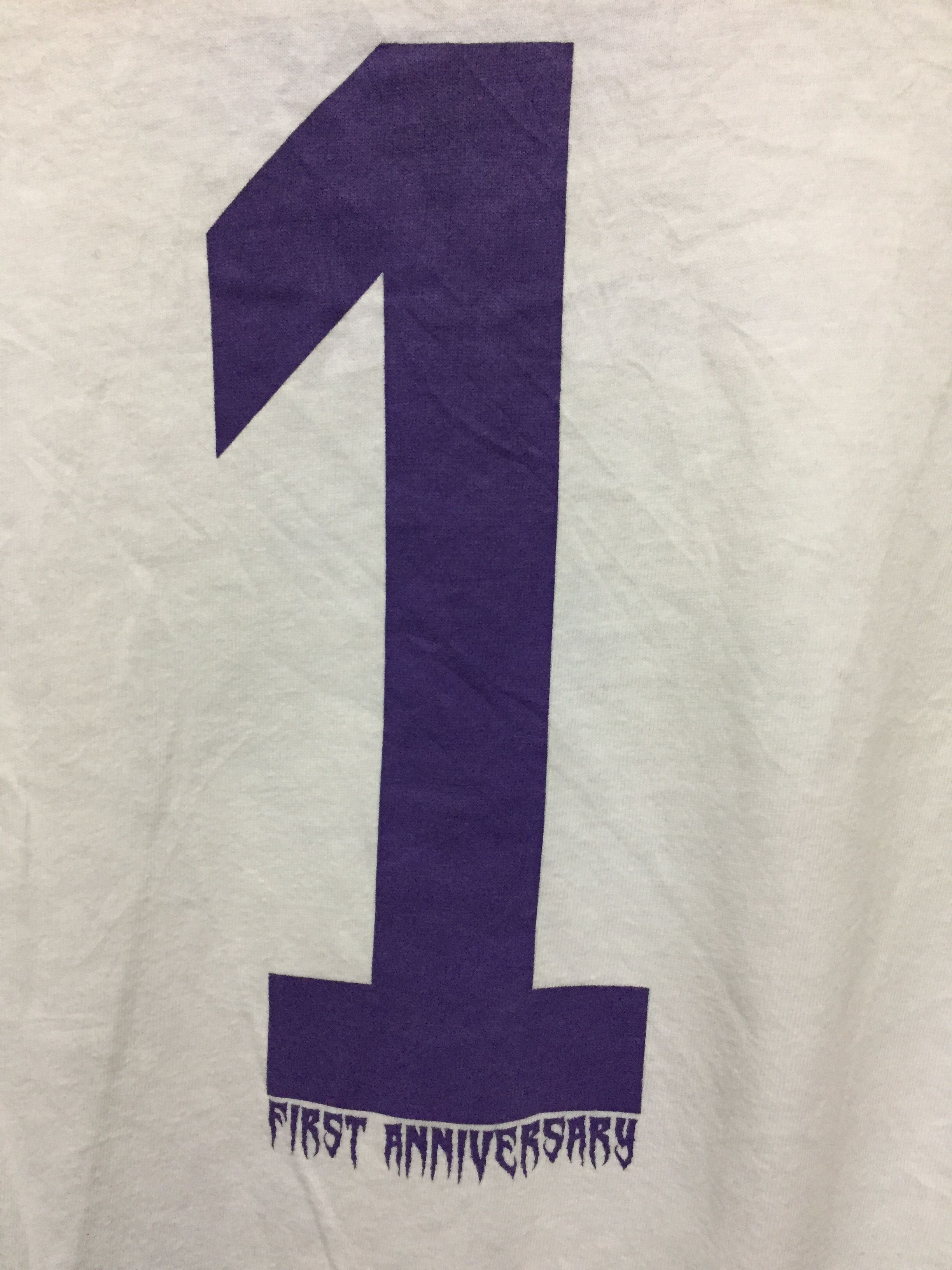 Japanese Brand MILK BOY 1st Anniversary Purple cyber Punk rabbit tee Size US M / EU 48-50 / 2 - 6 Thumbnail