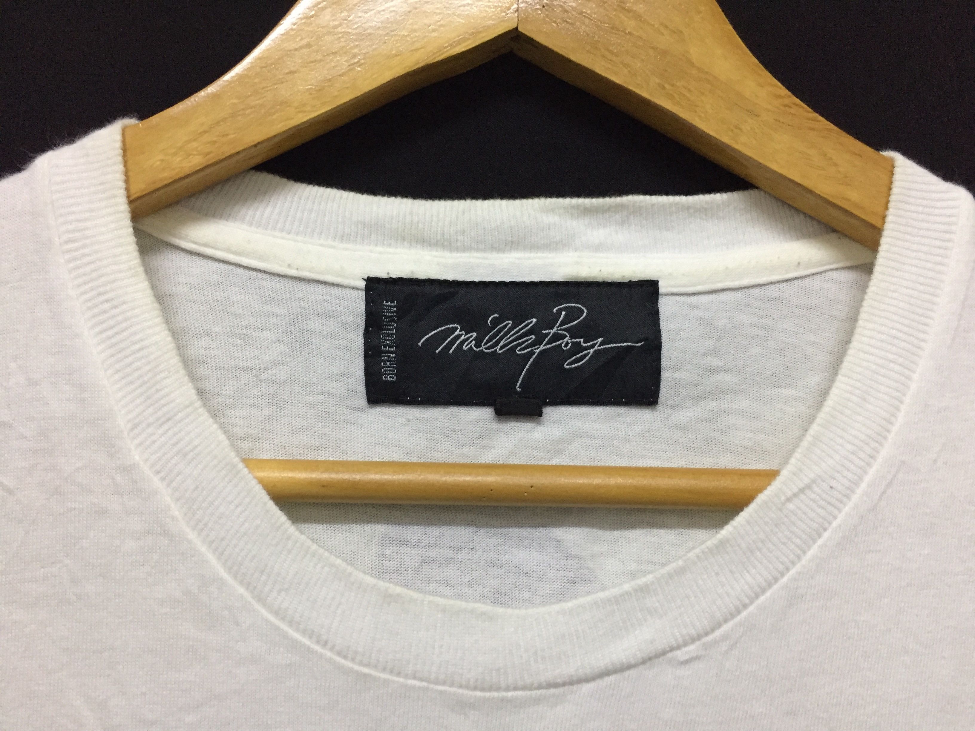 Japanese Brand MILK BOY 1st Anniversary Purple cyber Punk rabbit tee Size US M / EU 48-50 / 2 - 7 Thumbnail