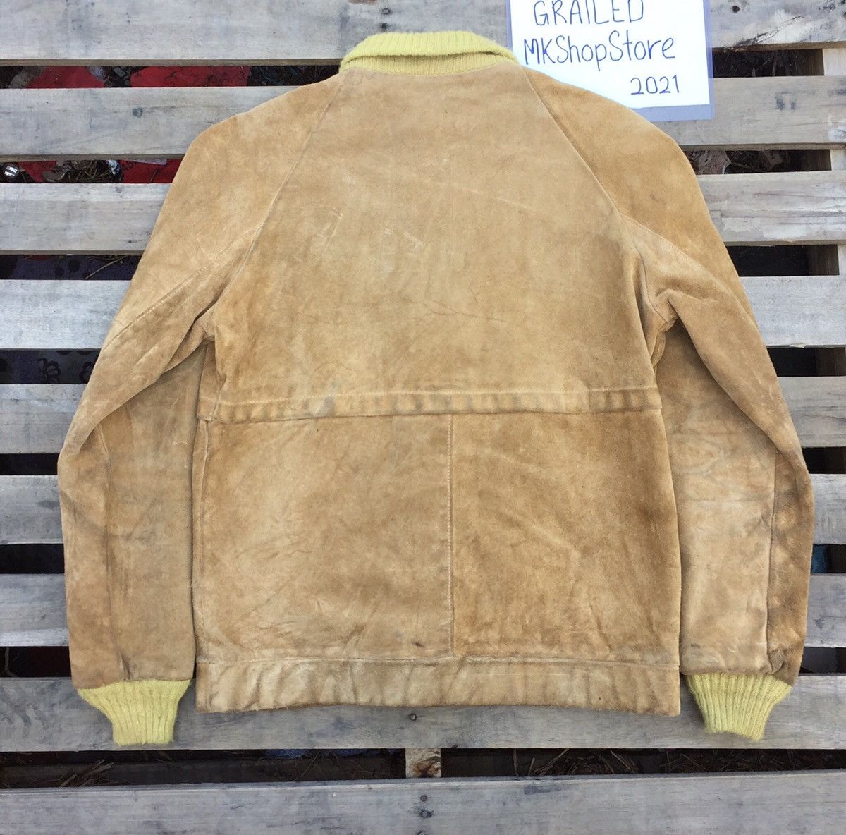 Leather × Vintage USA 70s Van Cort Tailored Leather Jacket Size US L / EU 52-54 / 3 - 11 Thumbnail