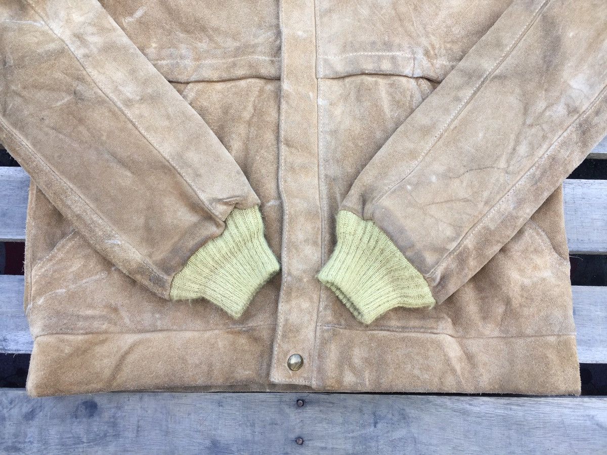 Leather × Vintage USA 70s Van Cort Tailored Leather Jacket Size US L / EU 52-54 / 3 - 4 Thumbnail