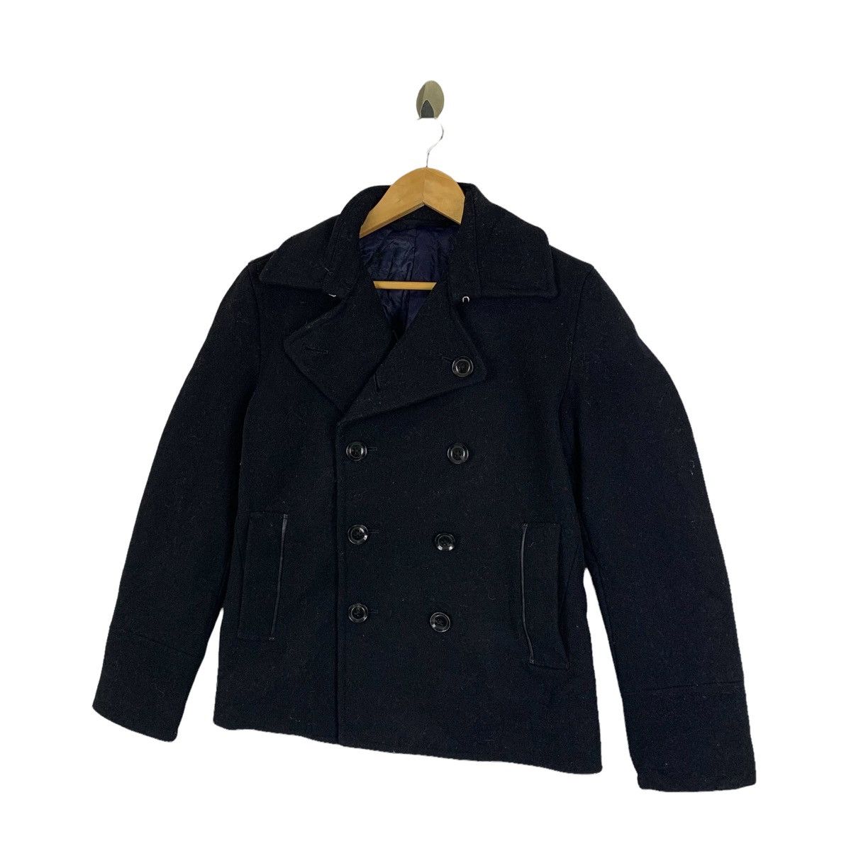 ABAHOUSE Vintage ABAHOUSE Japanese Brand Wool Peacoat Jacket Size US M / EU 48-50 / 2 - 4 Thumbnail