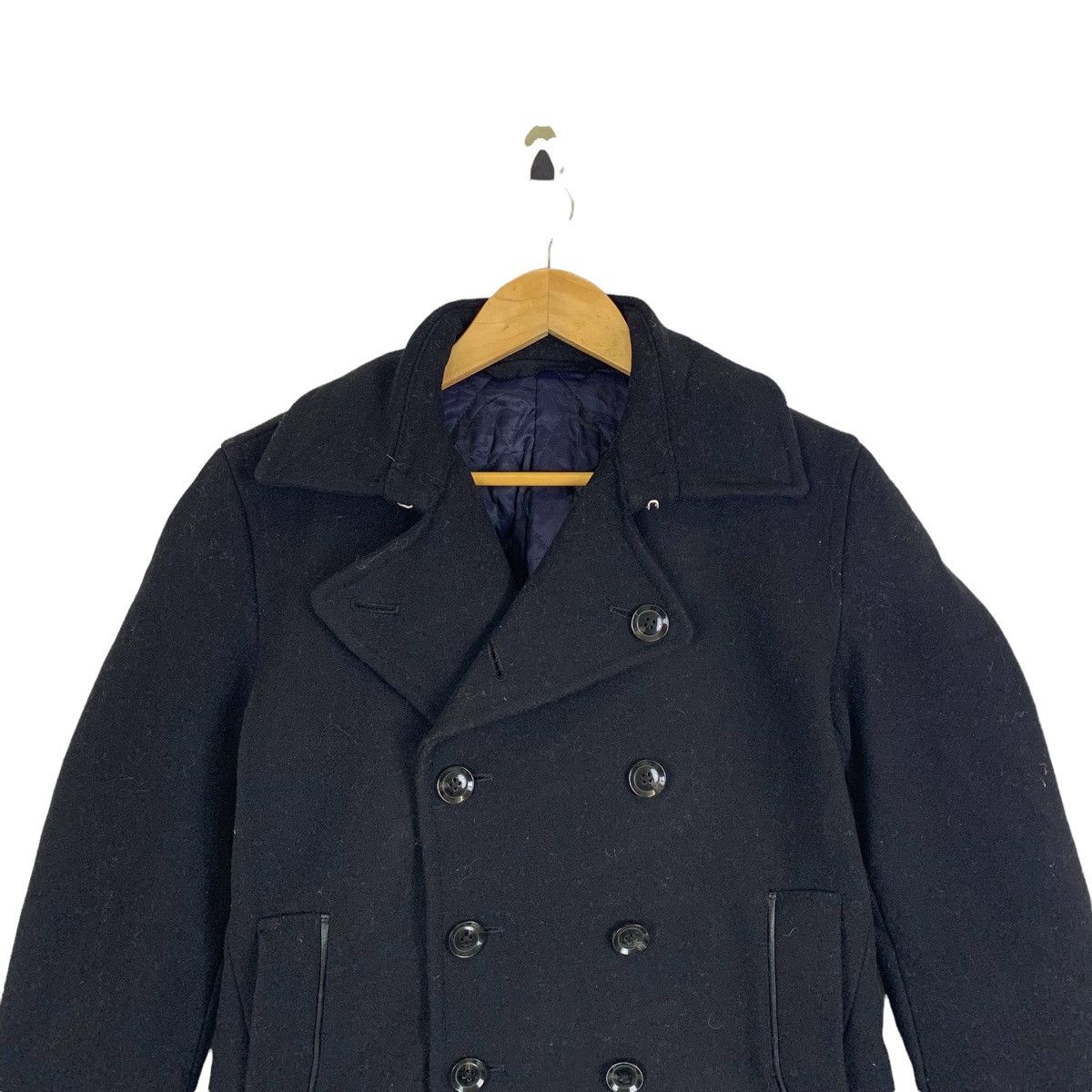 ABAHOUSE Vintage ABAHOUSE Japanese Brand Wool Peacoat Jacket Size US M / EU 48-50 / 2 - 5 Thumbnail