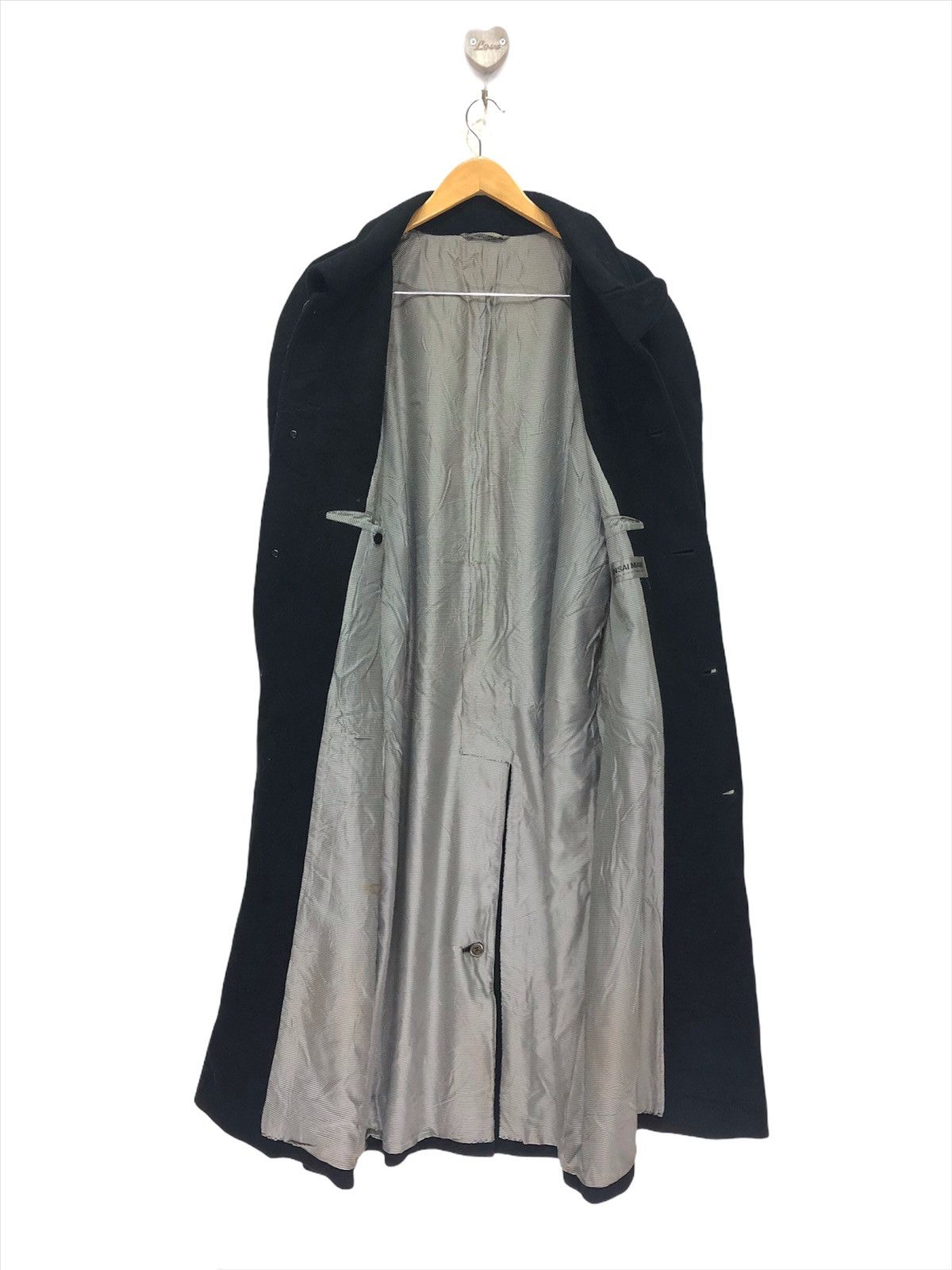 Yohji Yamamoto Kansai Man By Yutaka Kishimura wool long coats Size US M / EU 48-50 / 2 - 3 Thumbnail