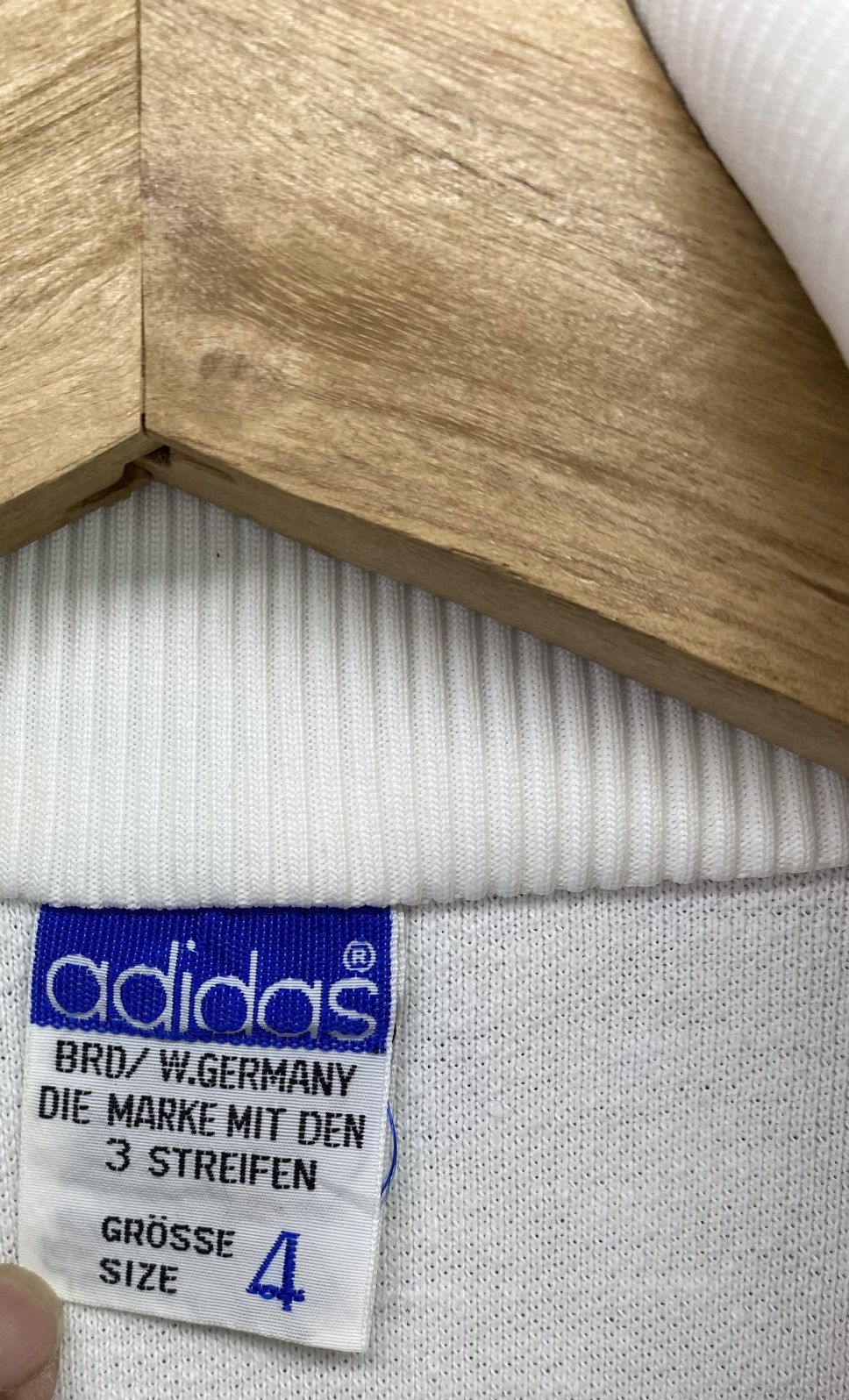 Adidas Vintage 80s Adidas x Descente West Germany Sweater Jacket Size US M / EU 48-50 / 2 - 5 Thumbnail