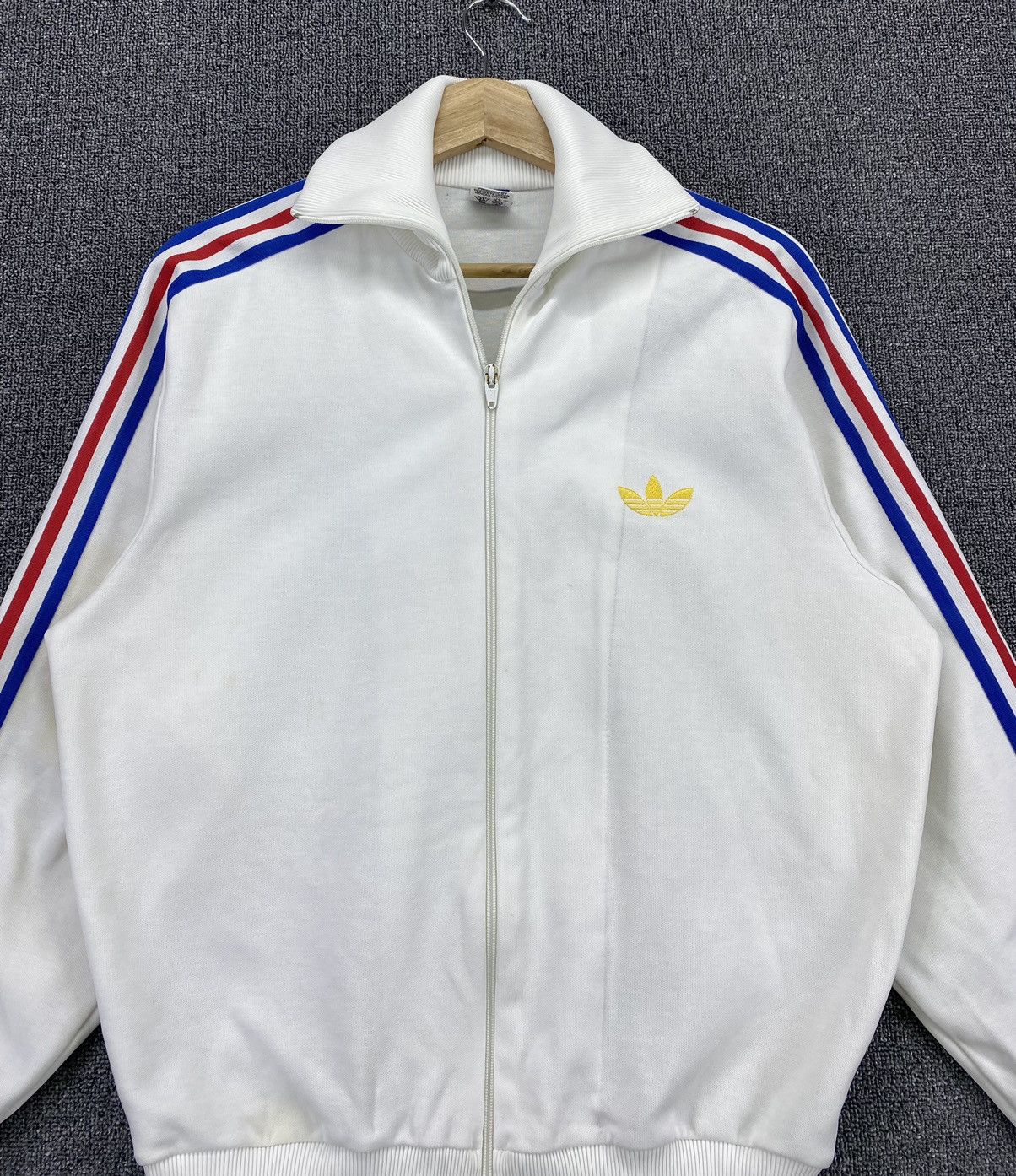 Adidas Vintage 80s Adidas x Descente West Germany Sweater Jacket Size US M / EU 48-50 / 2 - 4 Thumbnail