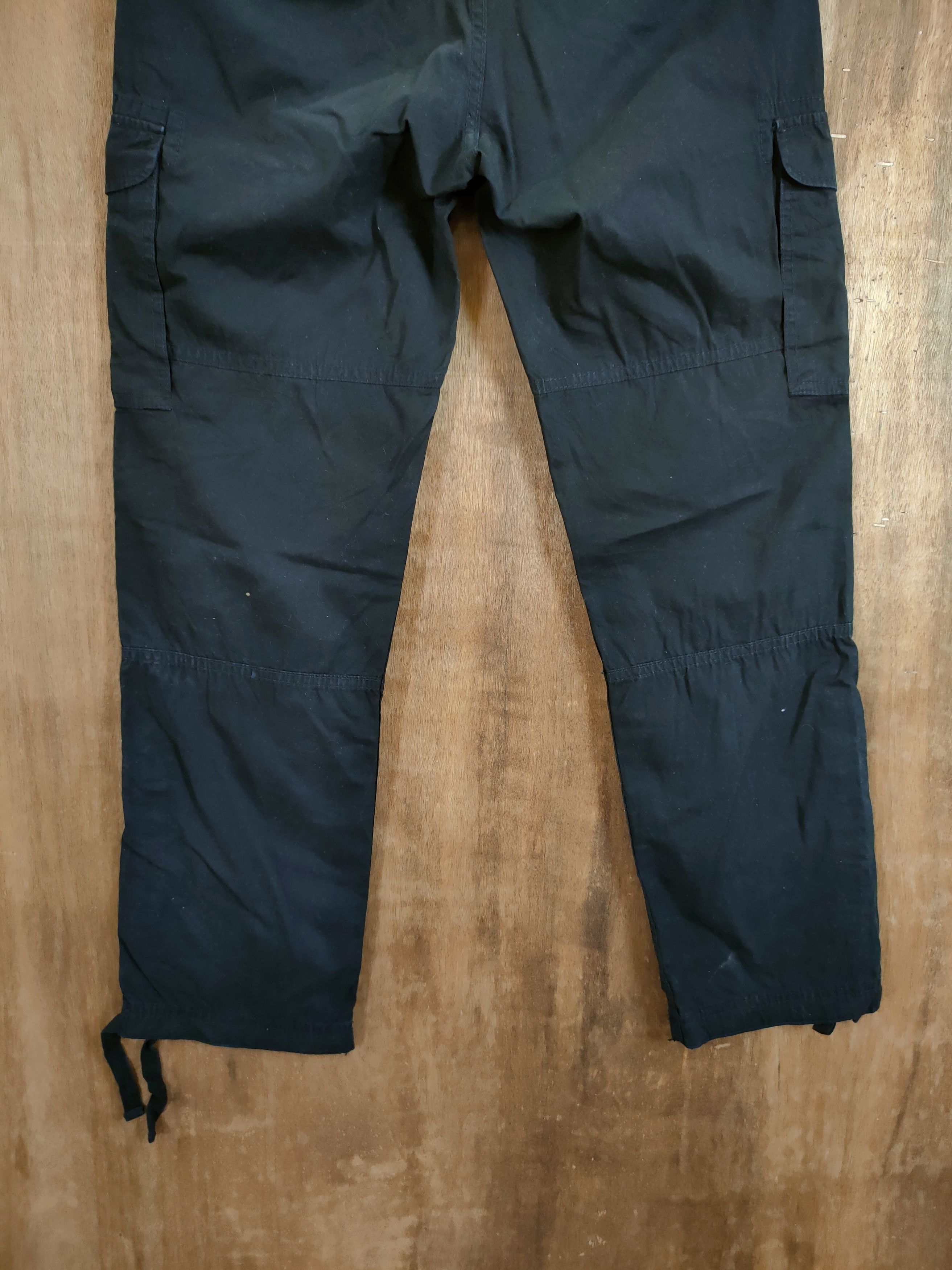 Japanese Brand DLL Uniqlo Black japan utility Multipocket Cargo pants #1141 Size US 28 / EU 44 - 6 Thumbnail