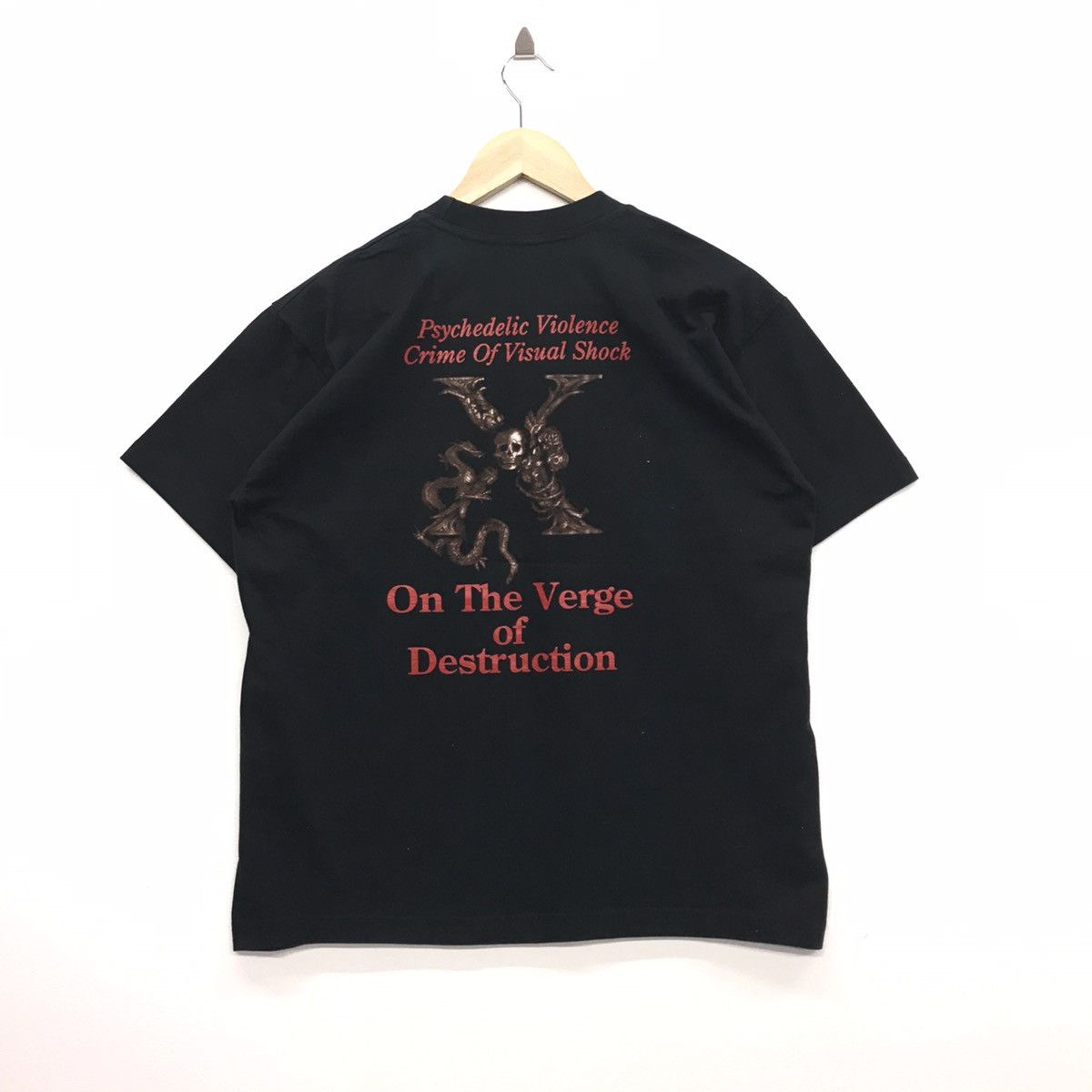 Band Tees *Vintage Bootleg Hide X Japan Japanese Rock Band T Shirt. Size US M / EU 48-50 / 2 - 8 Thumbnail