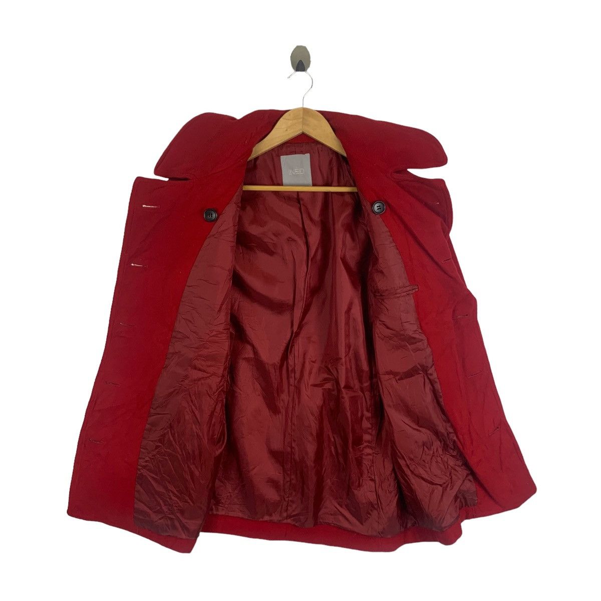 Yohji Yamamoto Yohji Yamamoto INED Japanese Brand Designer Peacoat Jacket Size US M / EU 48-50 / 2 - 3 Thumbnail