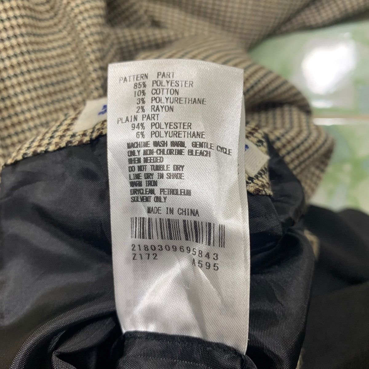 Japanese Brand × Vintage SEVENDAYS SUNDAY Japanese Tartan Bomber Jacket Size US M / EU 48-50 / 2 - 7 Thumbnail