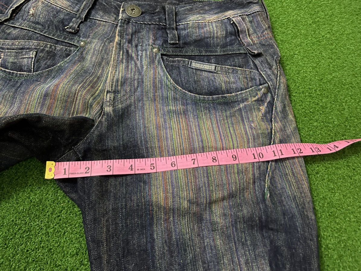 Marithe + Francois Girbaud × Vintage Le Jean de Marithe Francois Girbaud 90’s Short Jeans Size US 31 - 16 Thumbnail