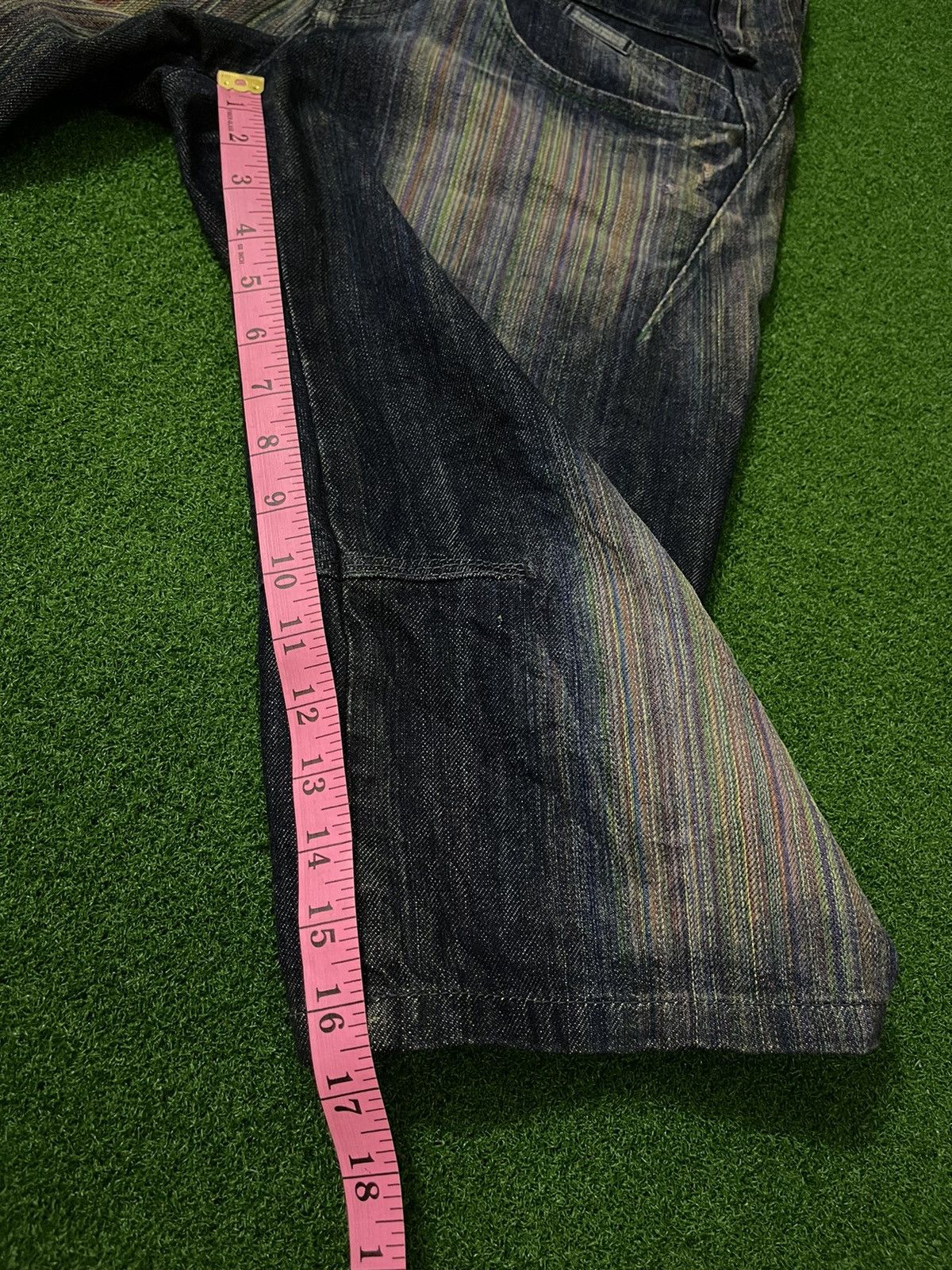 Marithe + Francois Girbaud × Vintage Le Jean de Marithe Francois Girbaud 90’s Short Jeans Size US 31 - 14 Thumbnail