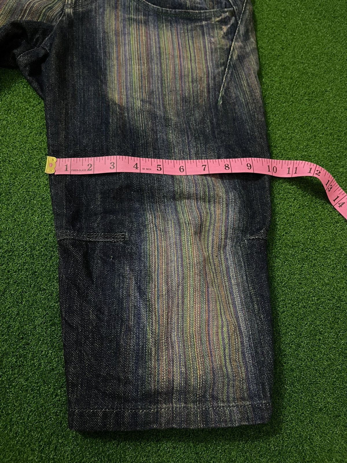 Marithe + Francois Girbaud × Vintage Le Jean de Marithe Francois Girbaud 90’s Short Jeans Size US 31 - 17 Thumbnail
