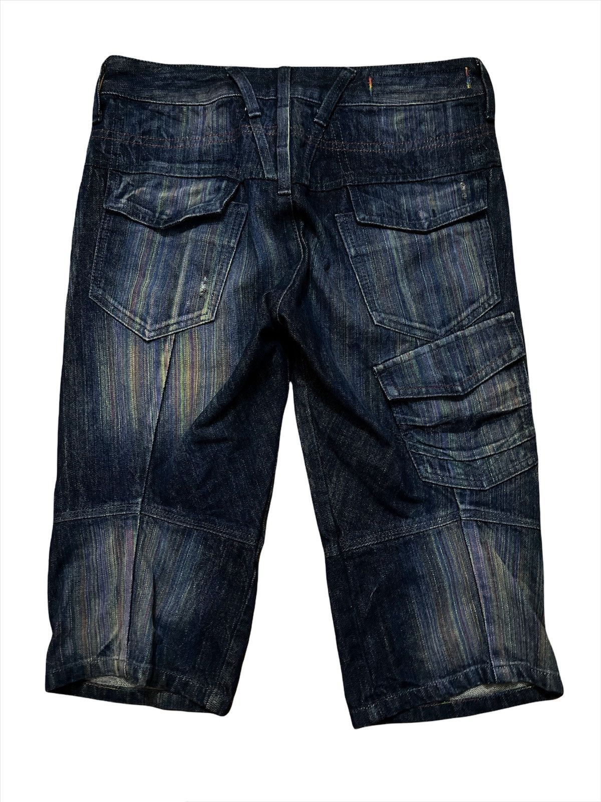 Marithe + Francois Girbaud × Vintage Le Jean de Marithe Francois Girbaud 90’s Short Jeans Size US 31 - 4 Thumbnail