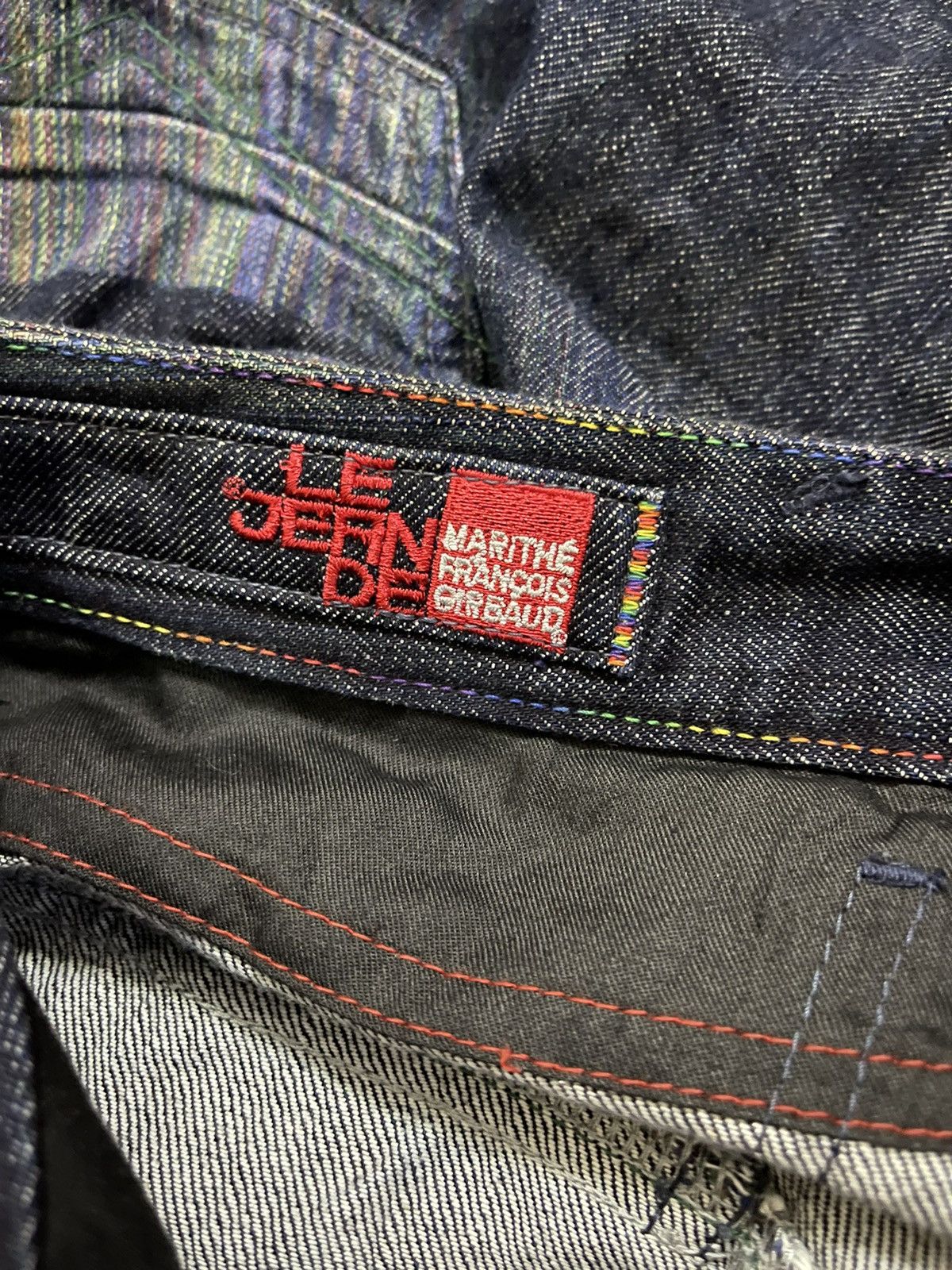 Marithe + Francois Girbaud × Vintage Le Jean de Marithe Francois Girbaud 90’s Short Jeans Size US 31 - 7 Thumbnail