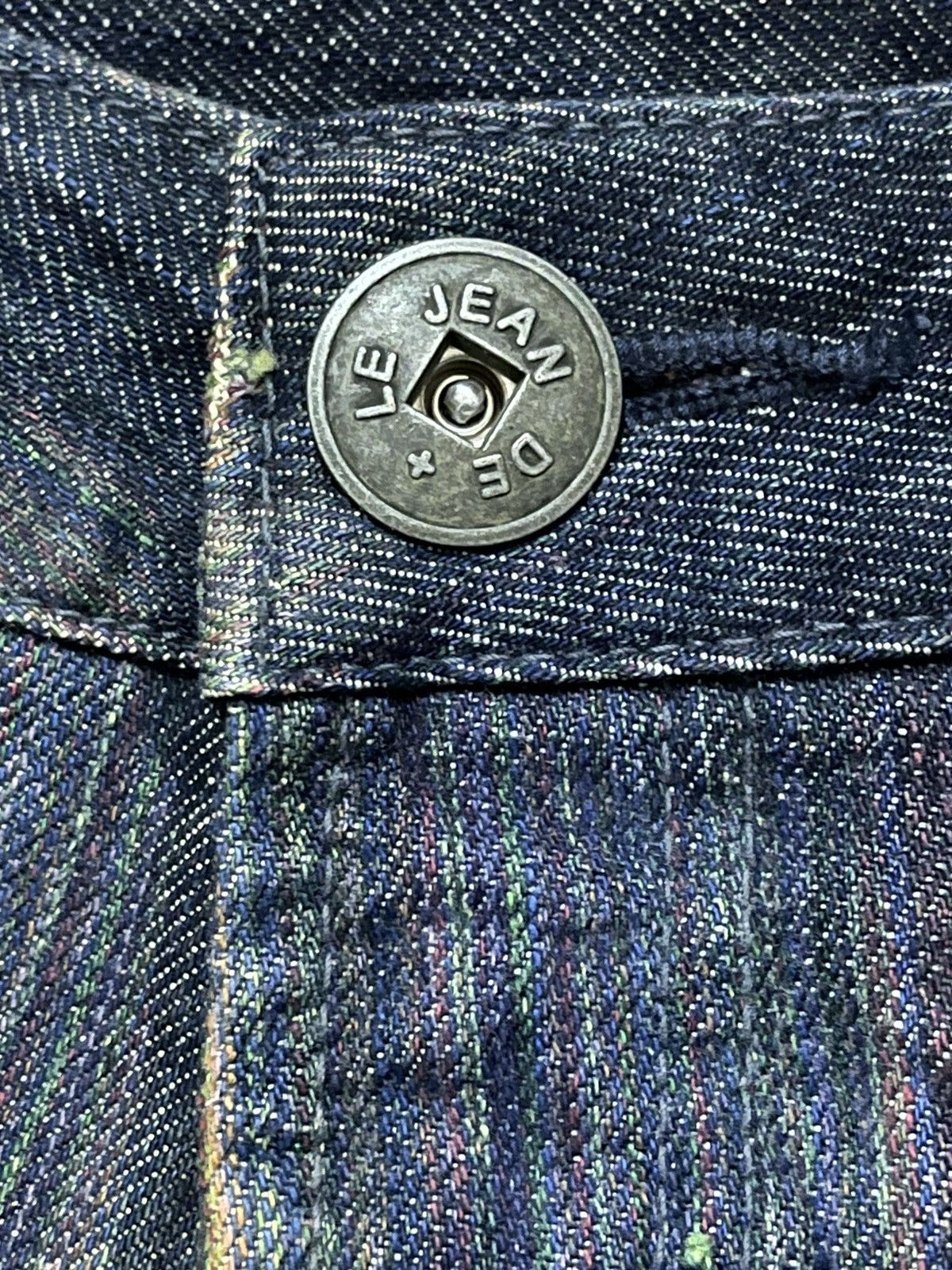 Marithe + Francois Girbaud × Vintage Le Jean de Marithe Francois Girbaud 90’s Short Jeans Size US 31 - 5 Thumbnail