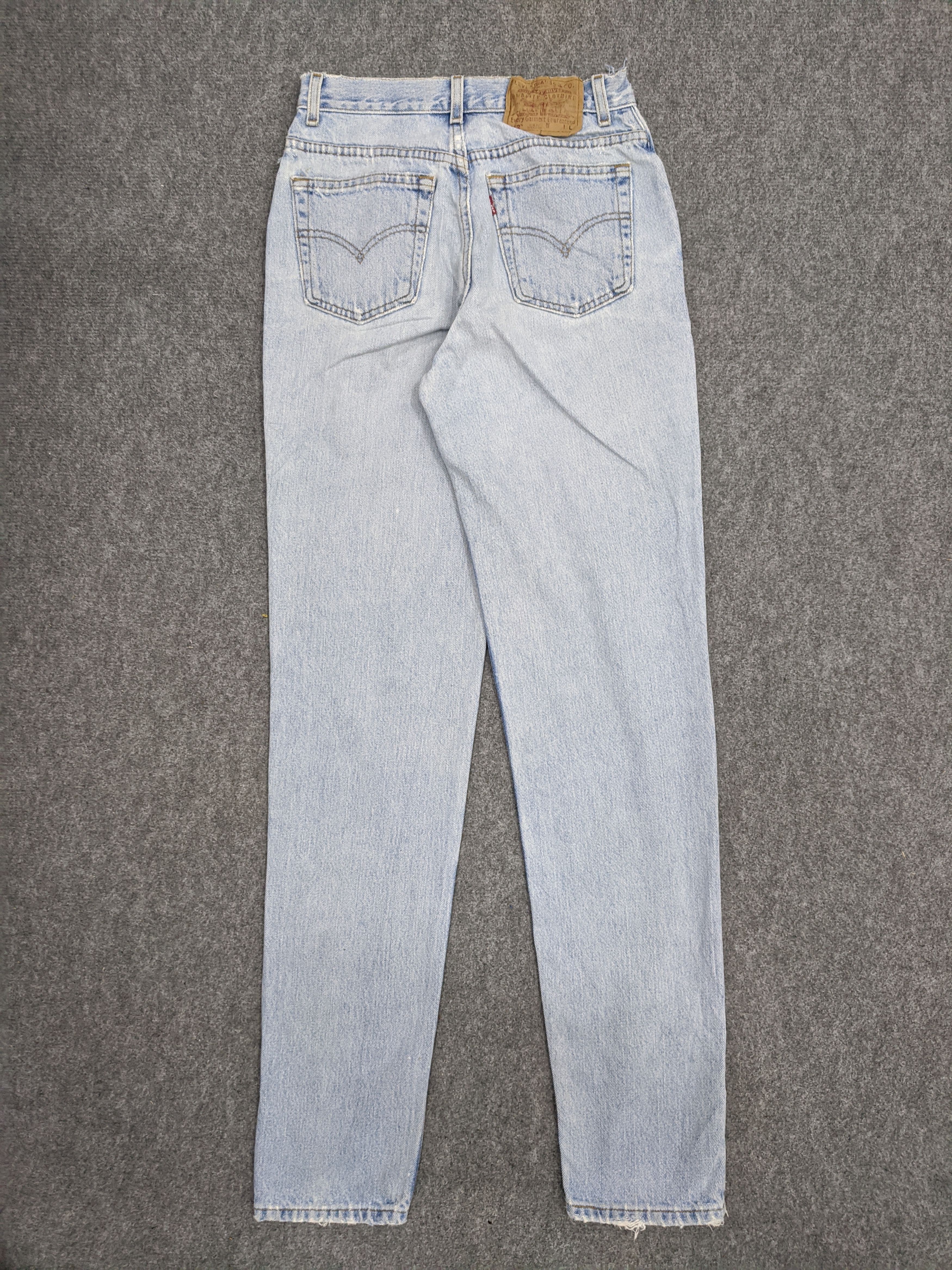 Levi's Vintage 90s Levis 512 Lightwash Jeans DP0840 Size US 27 - 3 Thumbnail