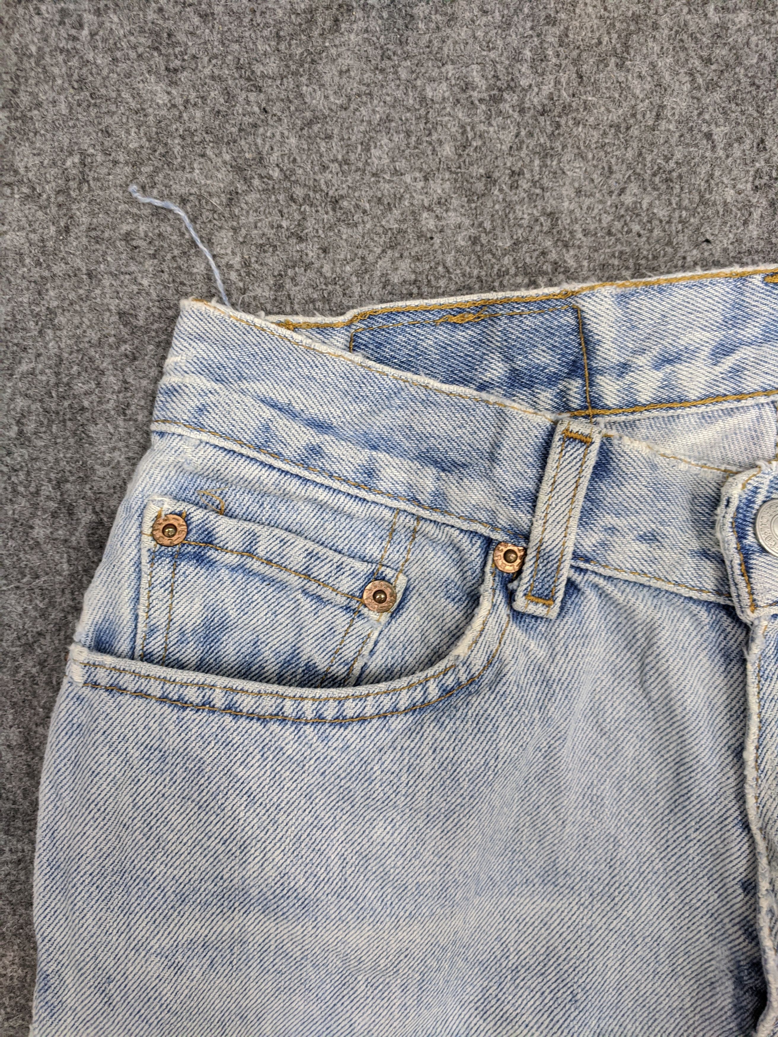 Levi's Vintage 90s Levis 512 Lightwash Jeans DP0840 Size US 27 - 6 Thumbnail