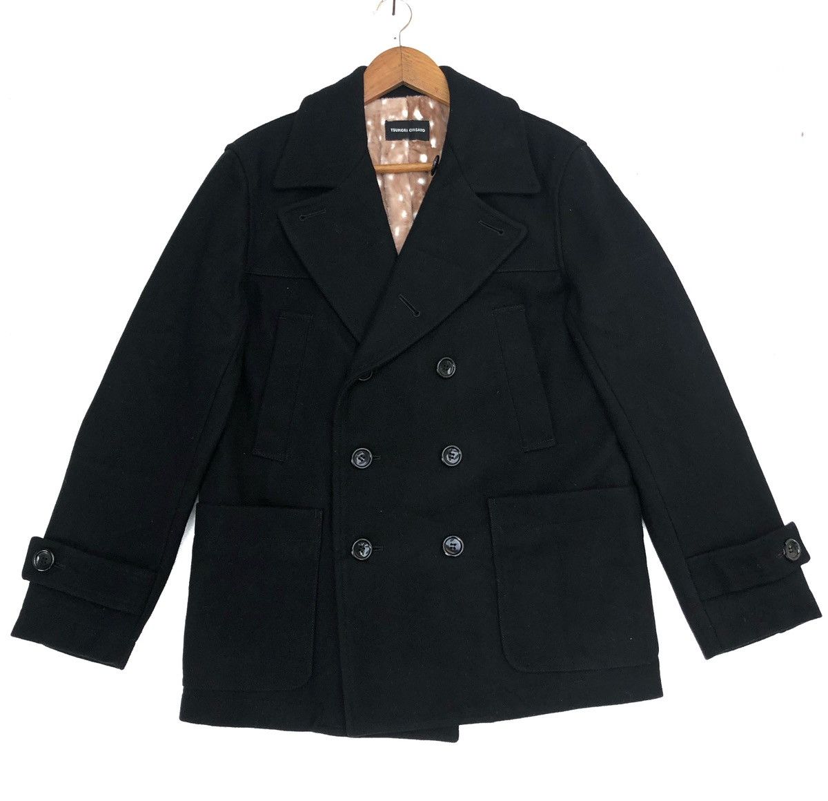 Issey Miyake × Tsumori Chisato 🔥TSUMORI CHISATO Double Breasted Button Coat Jacket Size US S / EU 44-46 / 1 - 2 Thumbnail