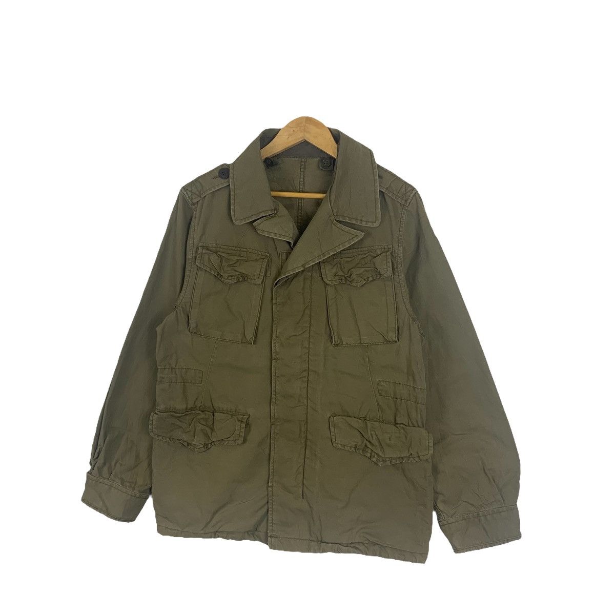 Japanese Brand × Vintage BACK NUMBER Japanese Brand Double Pocket Army Design Jacket Size US M / EU 48-50 / 2 - 4 Thumbnail