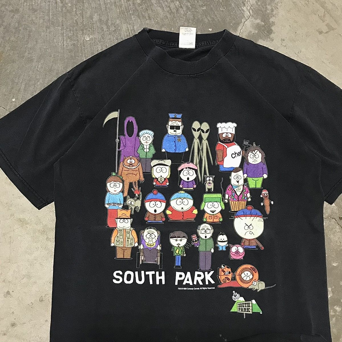 Cartoon Network × Vintage Crazy Rare Vintage 1998 South Park T Shirt Size US L / EU 52-54 / 3 - 2 Thumbnail