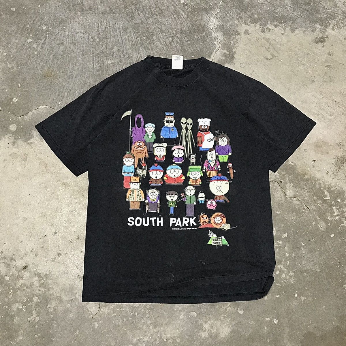 Cartoon Network × Vintage Crazy Rare Vintage 1998 South Park T Shirt Size US L / EU 52-54 / 3 - 1 Thumbnail