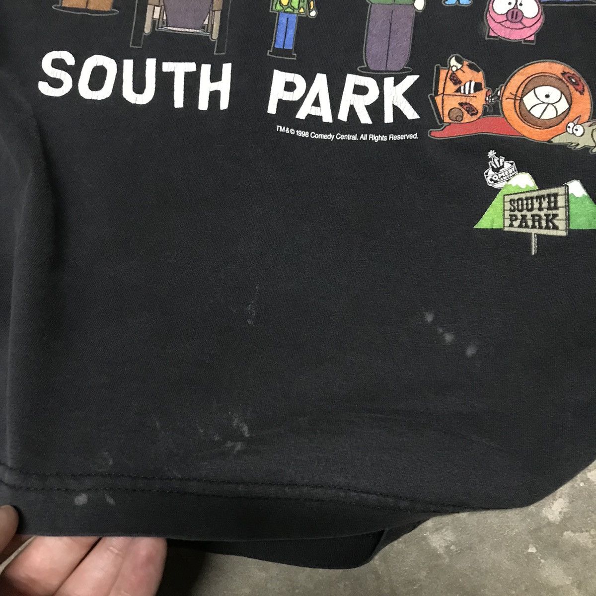 Cartoon Network × Vintage Crazy Rare Vintage 1998 South Park T Shirt Size US L / EU 52-54 / 3 - 5 Thumbnail