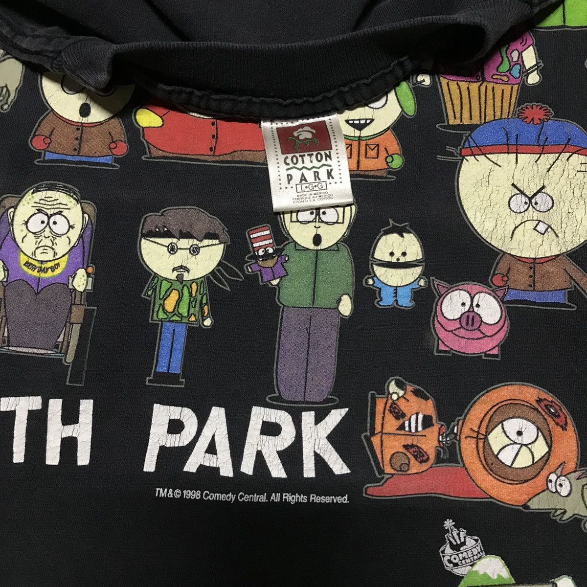 Cartoon Network × Vintage Crazy Rare Vintage 1998 South Park T Shirt Size US L / EU 52-54 / 3 - 7 Thumbnail