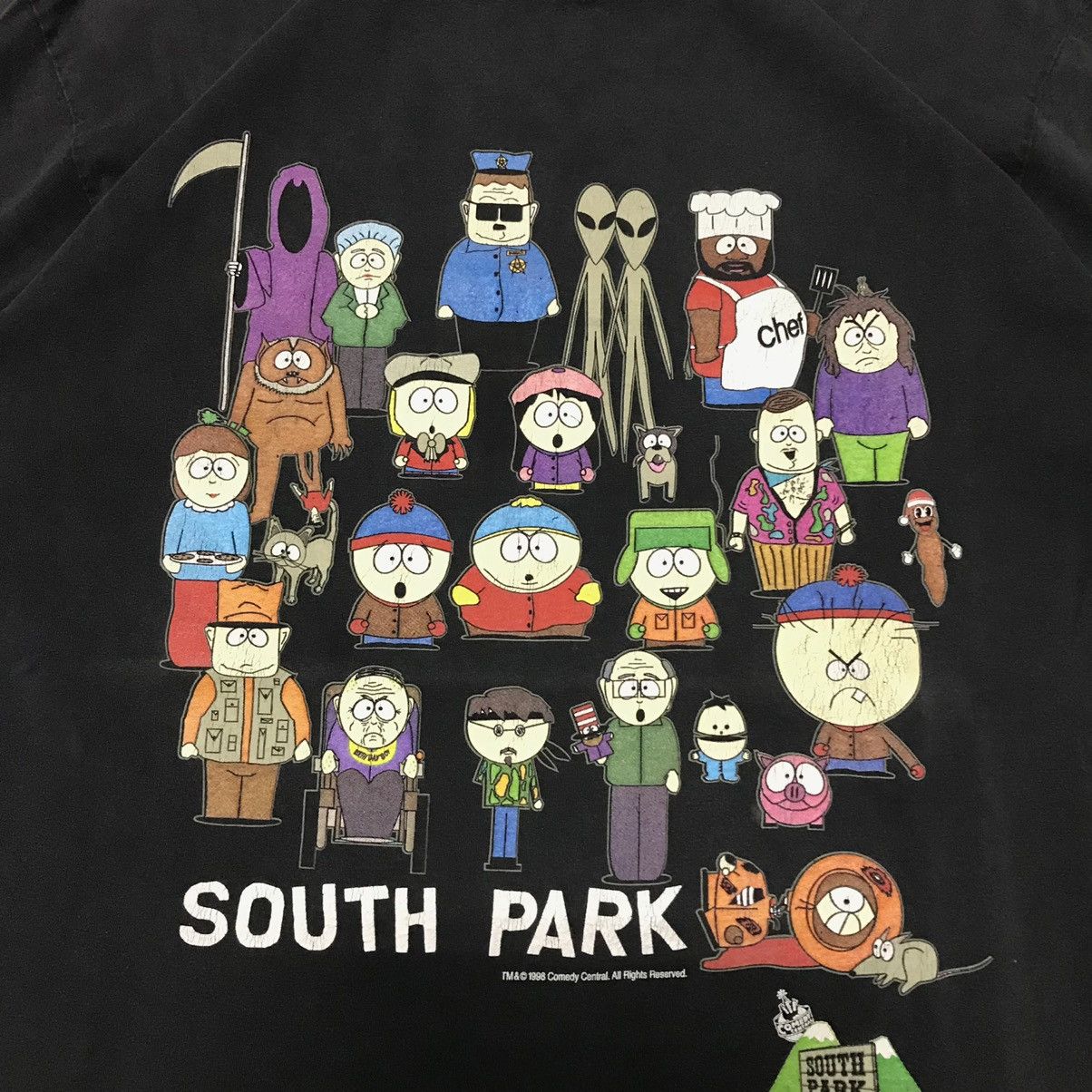 Cartoon Network × Vintage Crazy Rare Vintage 1998 South Park T Shirt Size US L / EU 52-54 / 3 - 3 Thumbnail