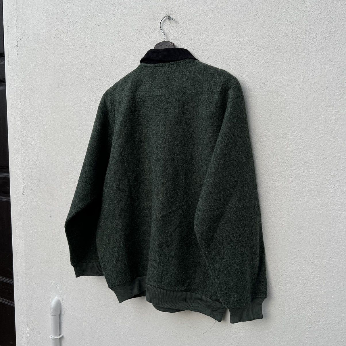 Japanese Brand VINTAGE ALEZAN COLLAR SWEATSHIRT RARE STYLE Size US M / EU 48-50 / 2 - 9 Thumbnail