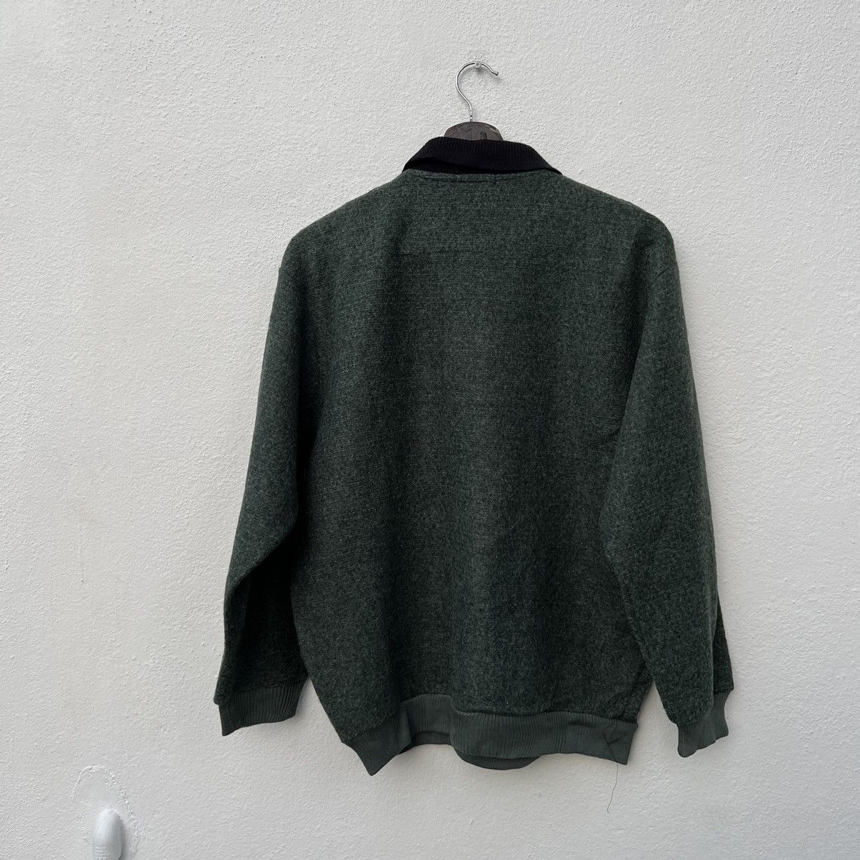 Japanese Brand VINTAGE ALEZAN COLLAR SWEATSHIRT RARE STYLE Size US M / EU 48-50 / 2 - 8 Thumbnail